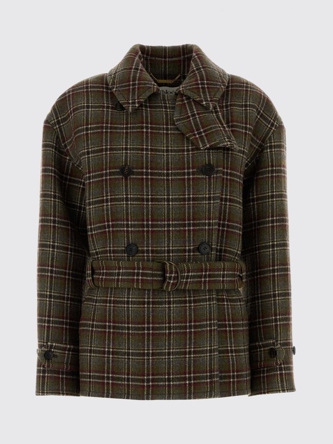CHLOÉ COAT: Jacket woman ChloÉ, Green - Img 2