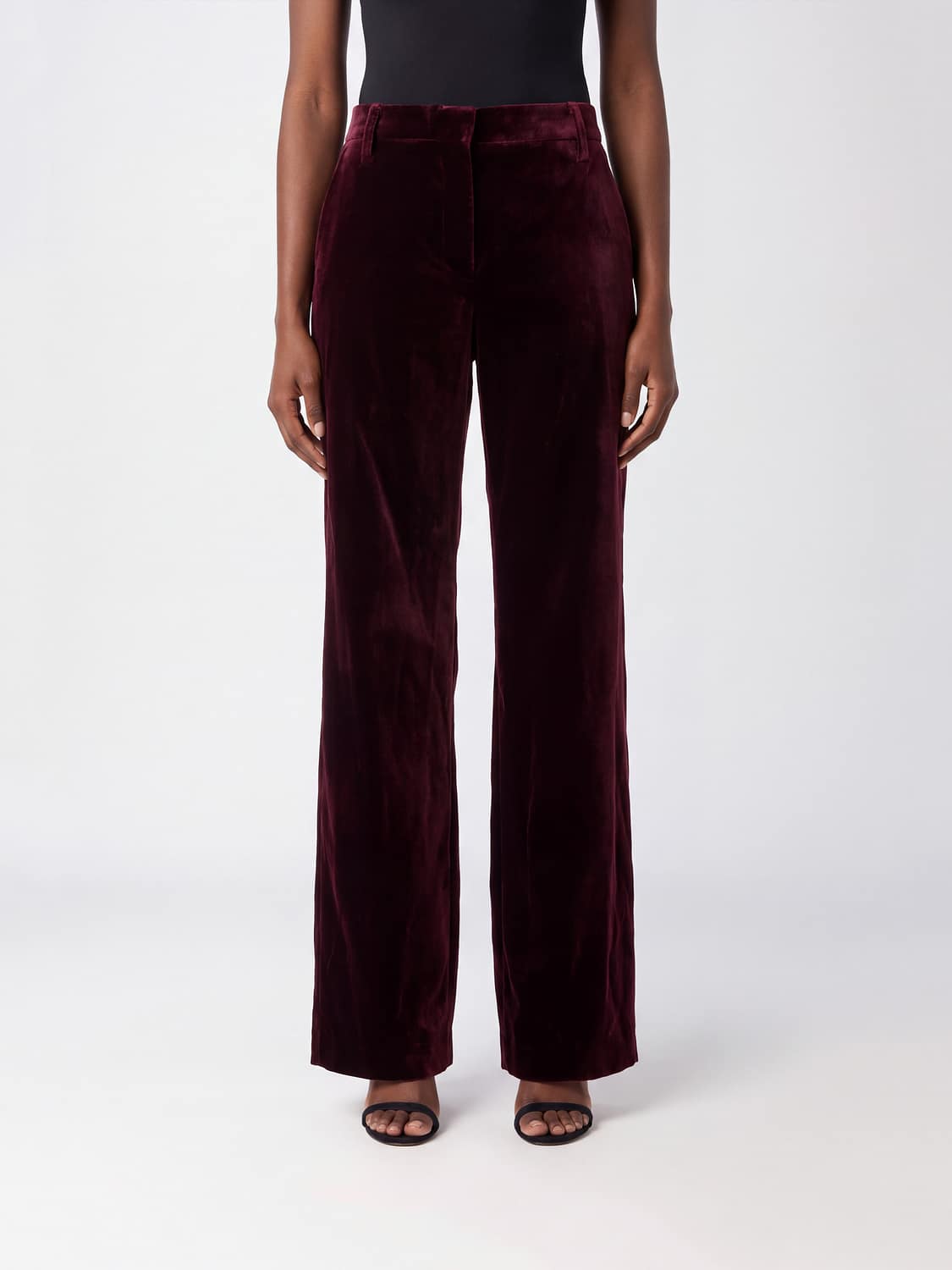 VERSACE SHORTS: Shorts damen Versace, Burgunderrot - Img 1