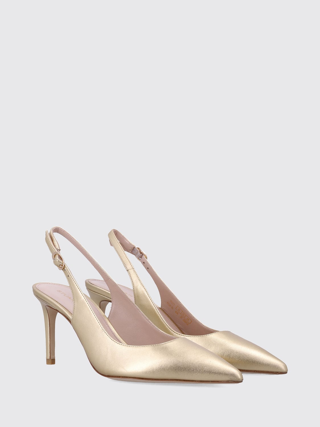 STUART WEITZMAN ZAPATOS PLANOS: Zapatos planos mujer Stuart Weitzman, Oro - Img 2