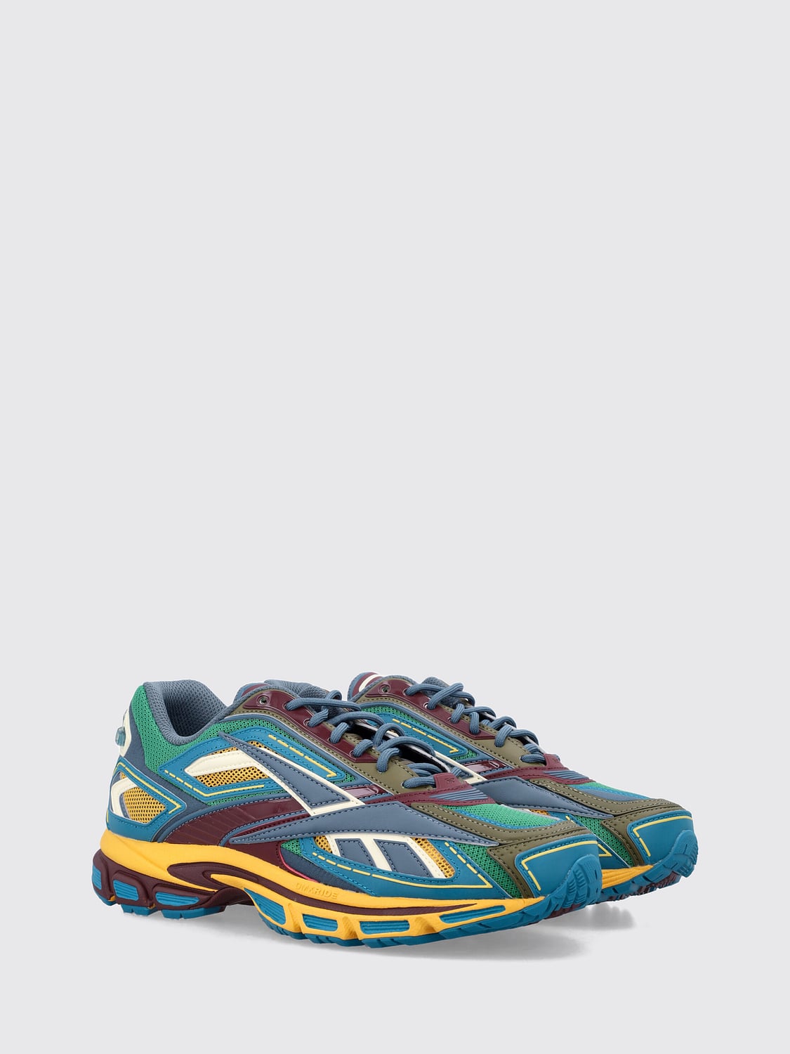 REEBOK スニーカー: スニーカー メンズ Reebok, グリーン - Img 2