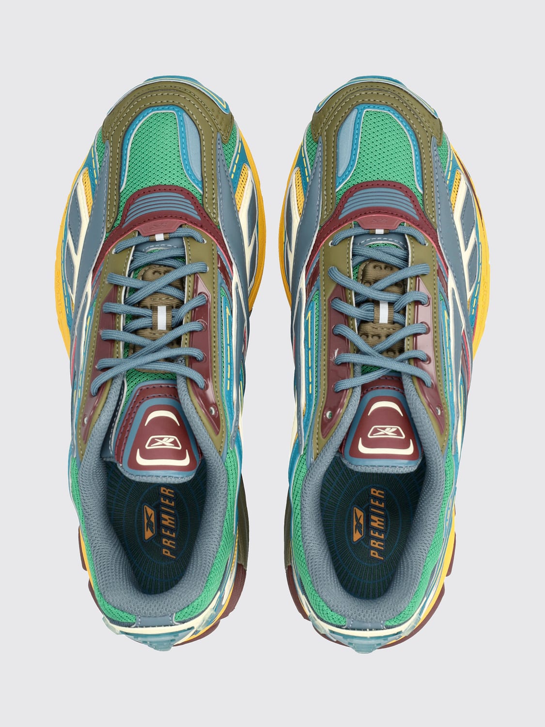 REEBOK スニーカー: スニーカー メンズ Reebok, グリーン - Img 4