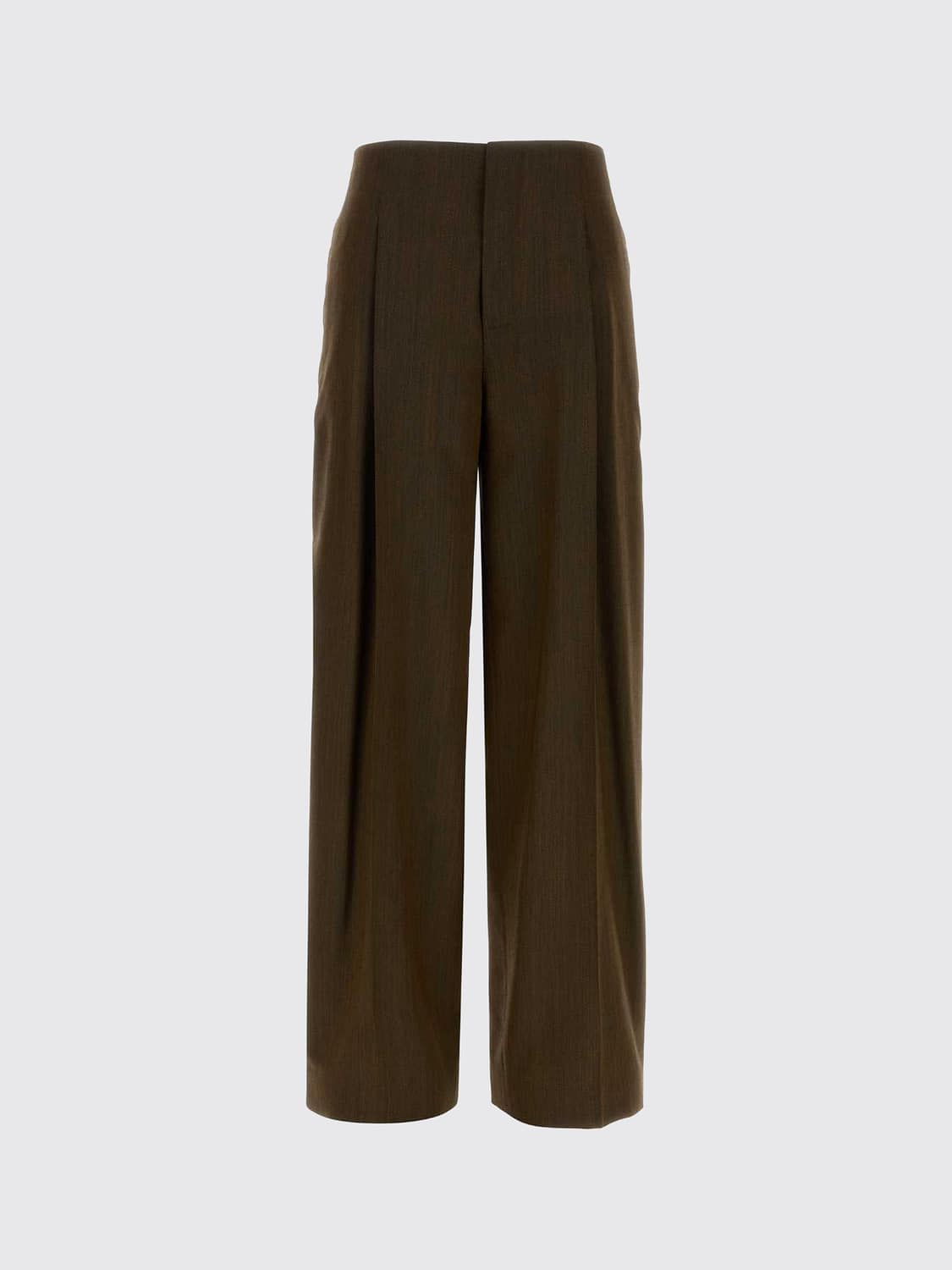 ALBERTA FERRETTI HOSE: High-Waist-Hose Alberta Ferretti mit weitem Bein aus Schurwollmischung, Bunt - Img 2
