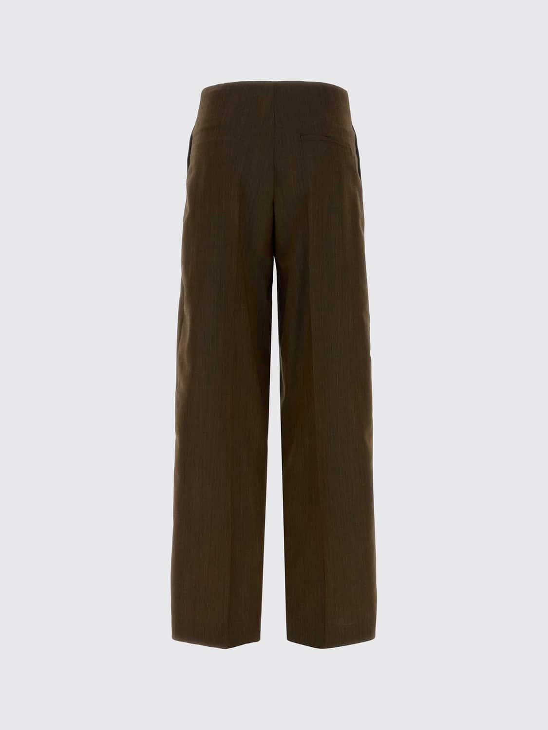 ALBERTA FERRETTI HOSE: High-Waist-Hose Alberta Ferretti mit weitem Bein aus Schurwollmischung, Bunt - Img 3