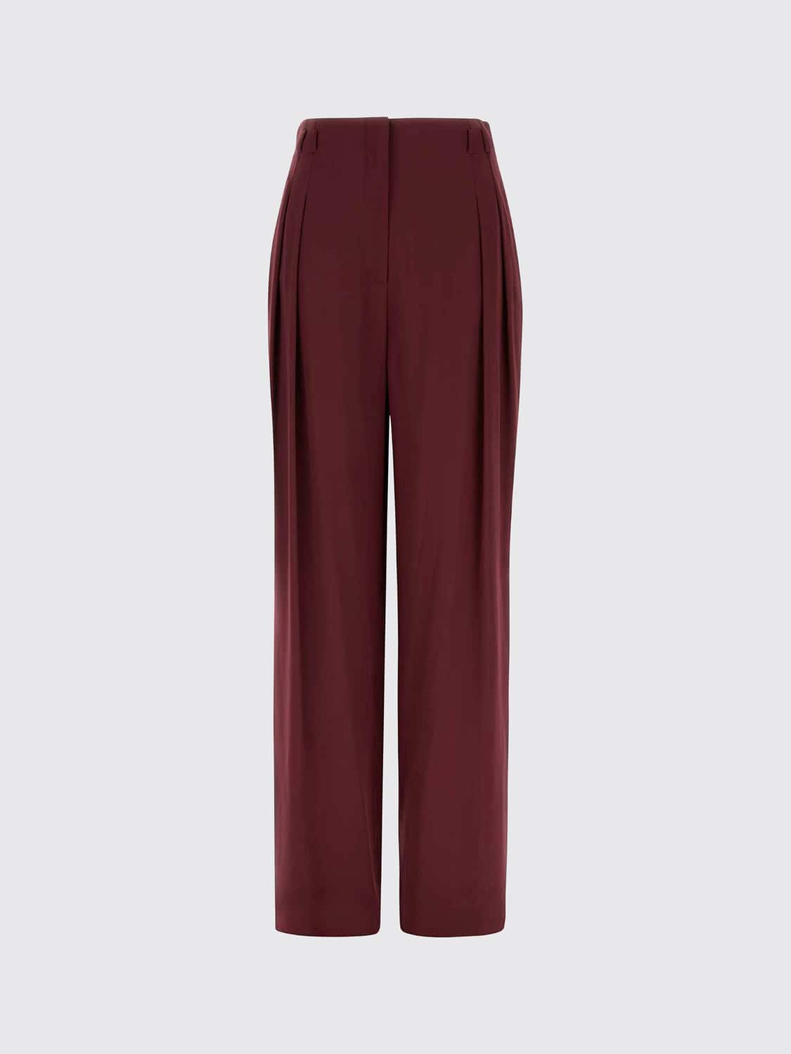 ALBERTA FERRETTI HOSE: High-Waist-Hose Alberta Ferretti mit weitem Bein aus Viskose-Crêpe, Bunt - Img 2