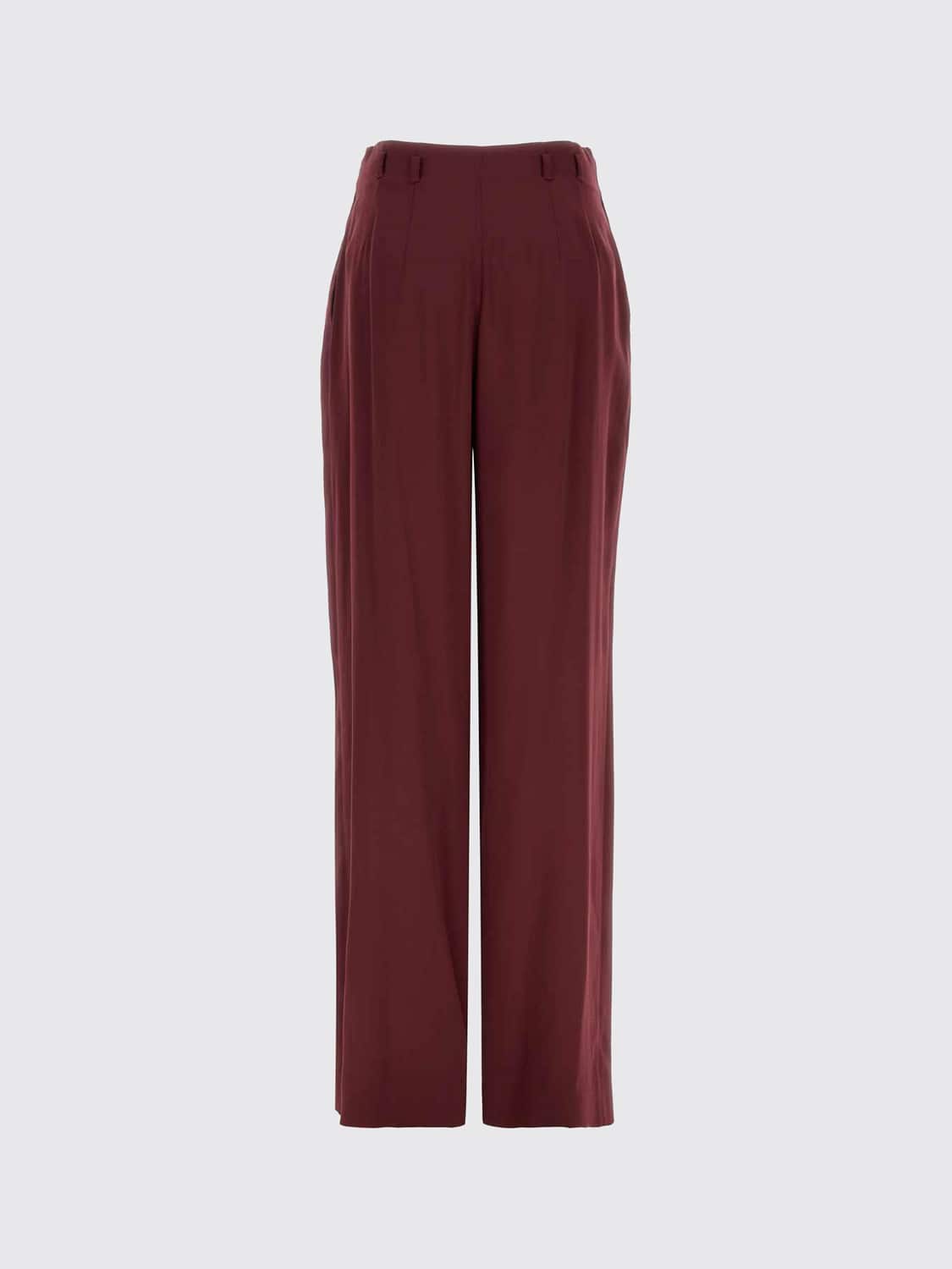 ALBERTA FERRETTI HOSE: High-Waist-Hose Alberta Ferretti mit weitem Bein aus Viskose-Crêpe, Bunt - Img 3