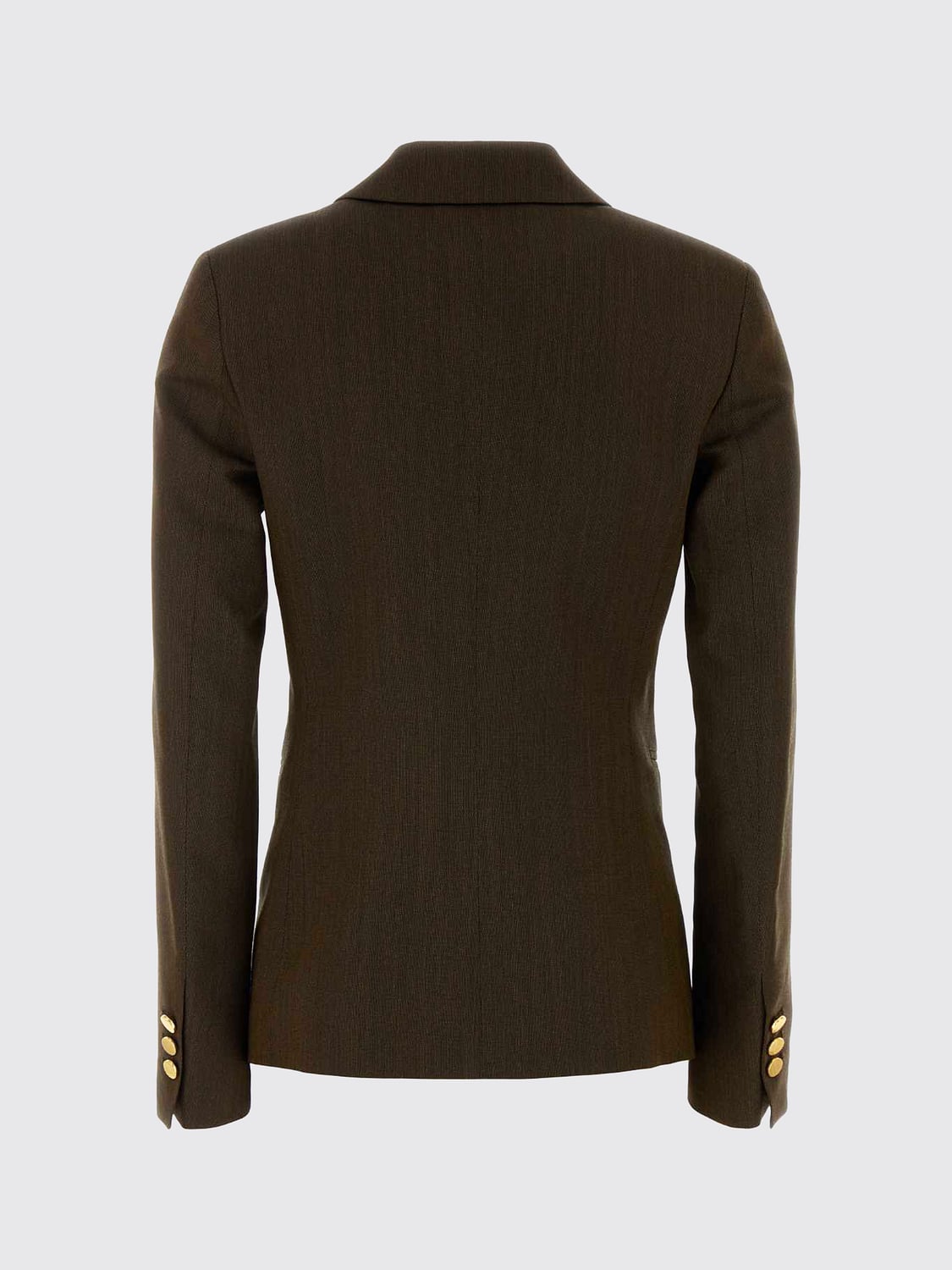 ALBERTA FERRETTI CHAQUETA: Blazer Alberta Ferretti corta de botonadura simple en mezcla de lana virgen, Fantasía - Img 3