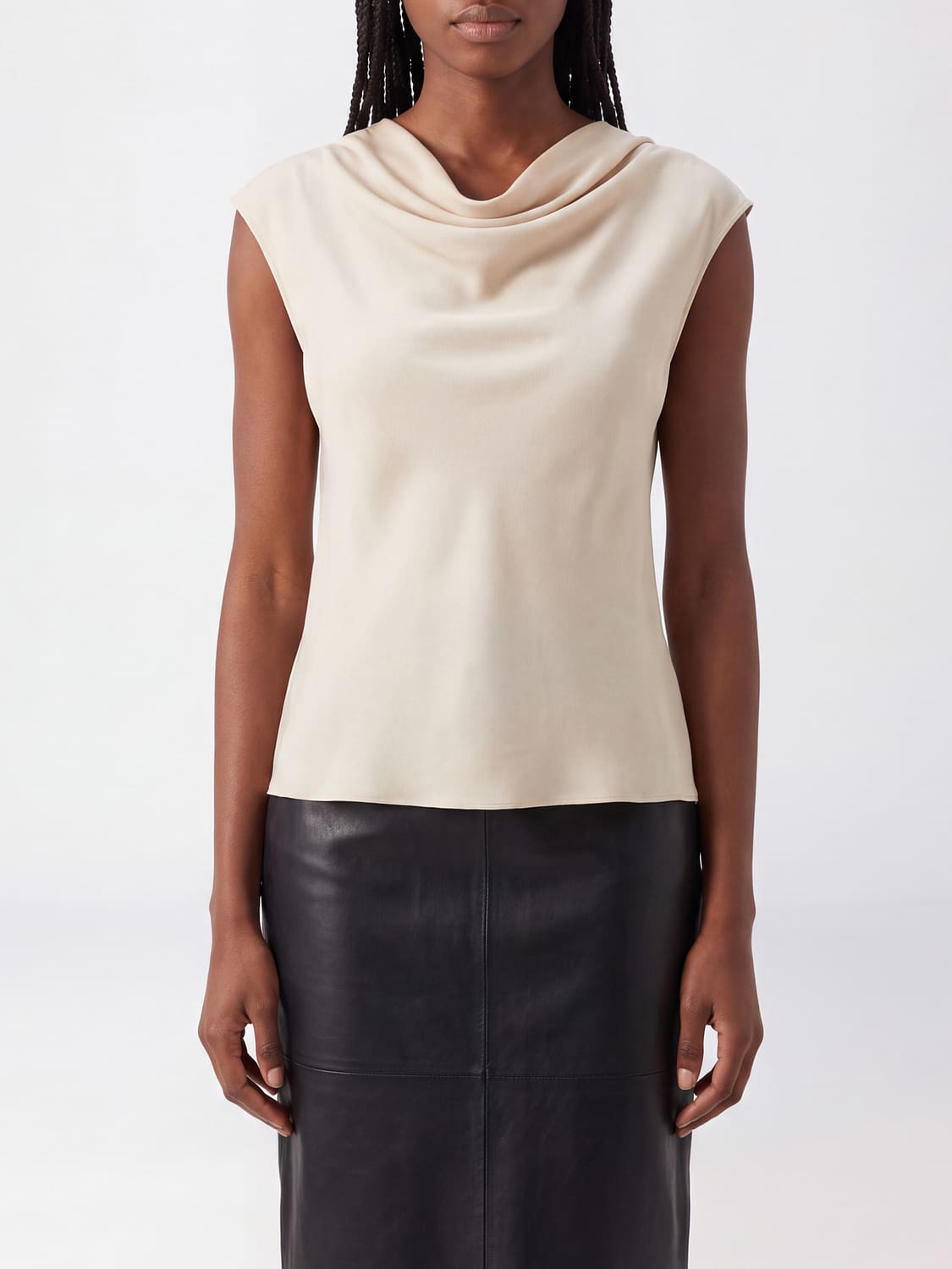 ALBERTA FERRETTI JERSEY: Jersey mujer Alberta Ferretti, Marfil - Img 1