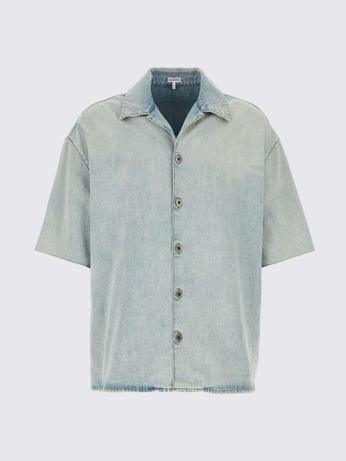 LOEWE CAMICIA: Camicia uomo Loewe, Blue - Img 2