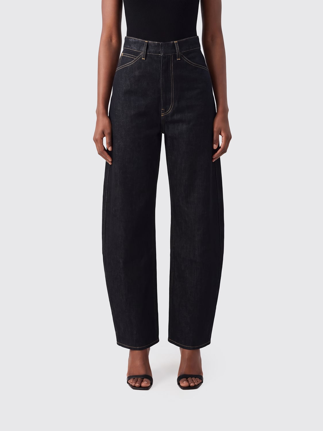 LEMAIRE VAQUEROS: Vaqueros mujer Lemaire, Gris - Img 1