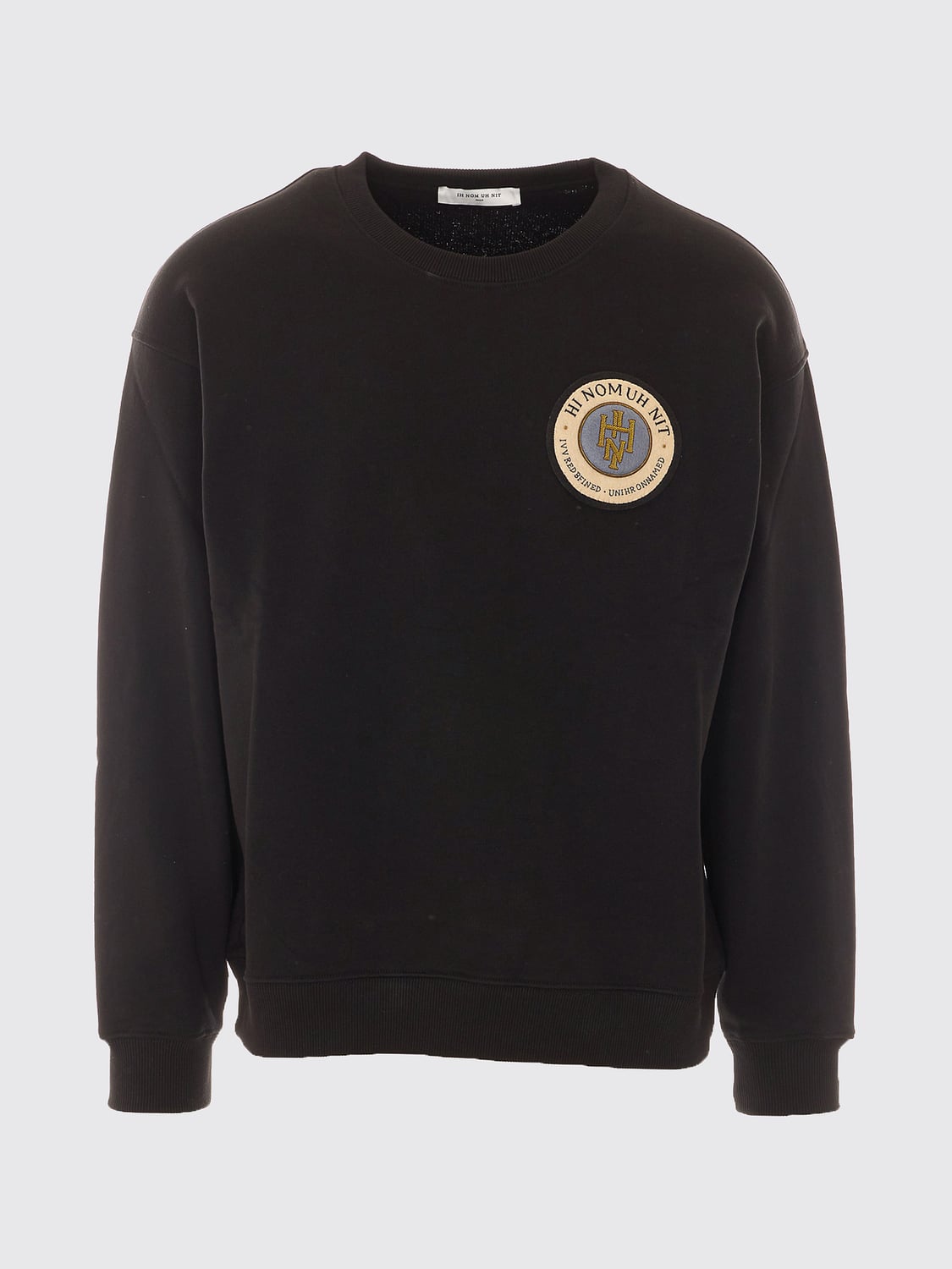 IH NOM UH NIT PULLOVER: Pullover herren Ih Nom Uh Nit, Schwarz - Img 2