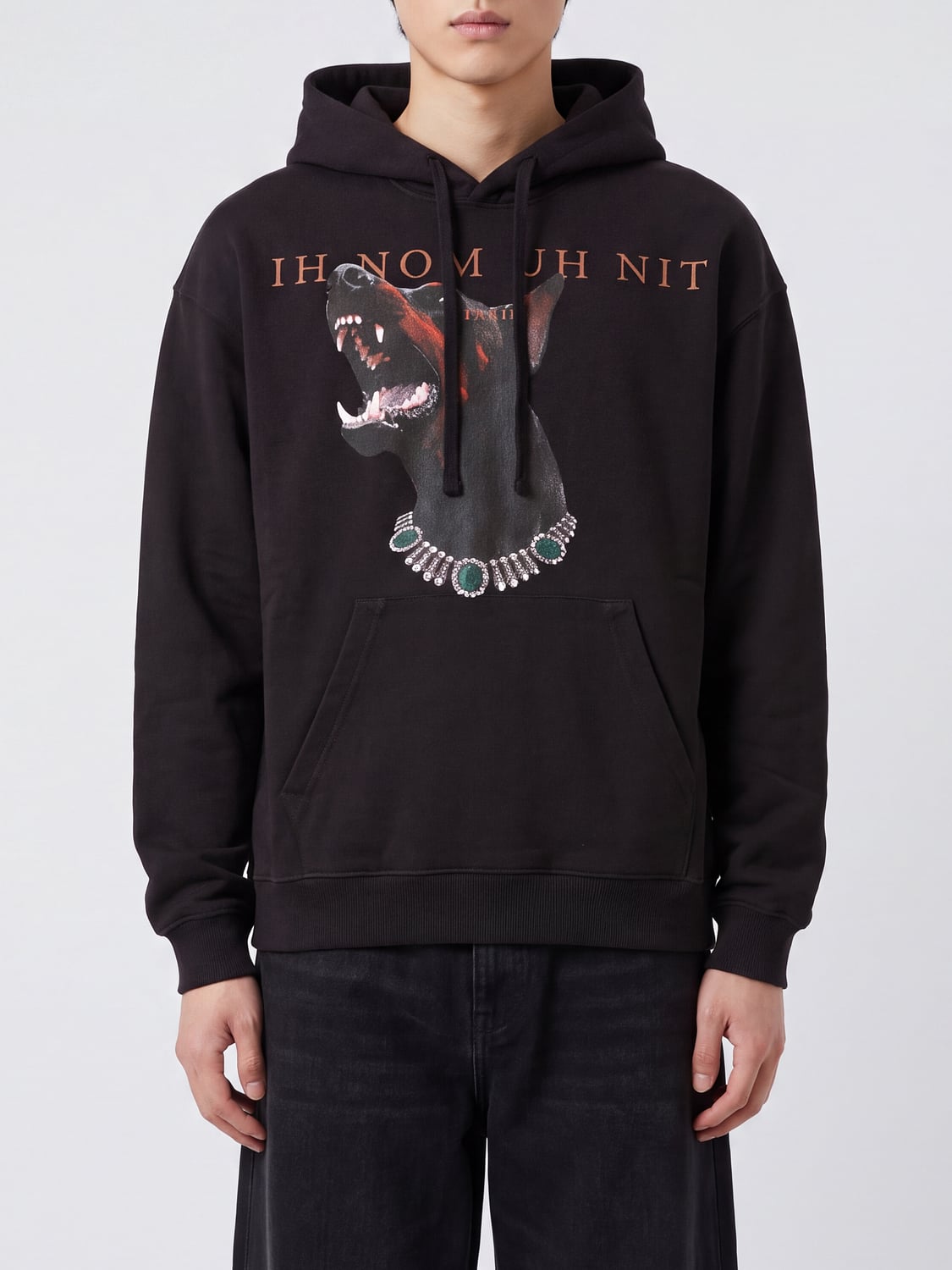 IH NOM UH NIT SUDADERA: Sudadera hombre Ih Nom Uh Nit, Negro - Img 1