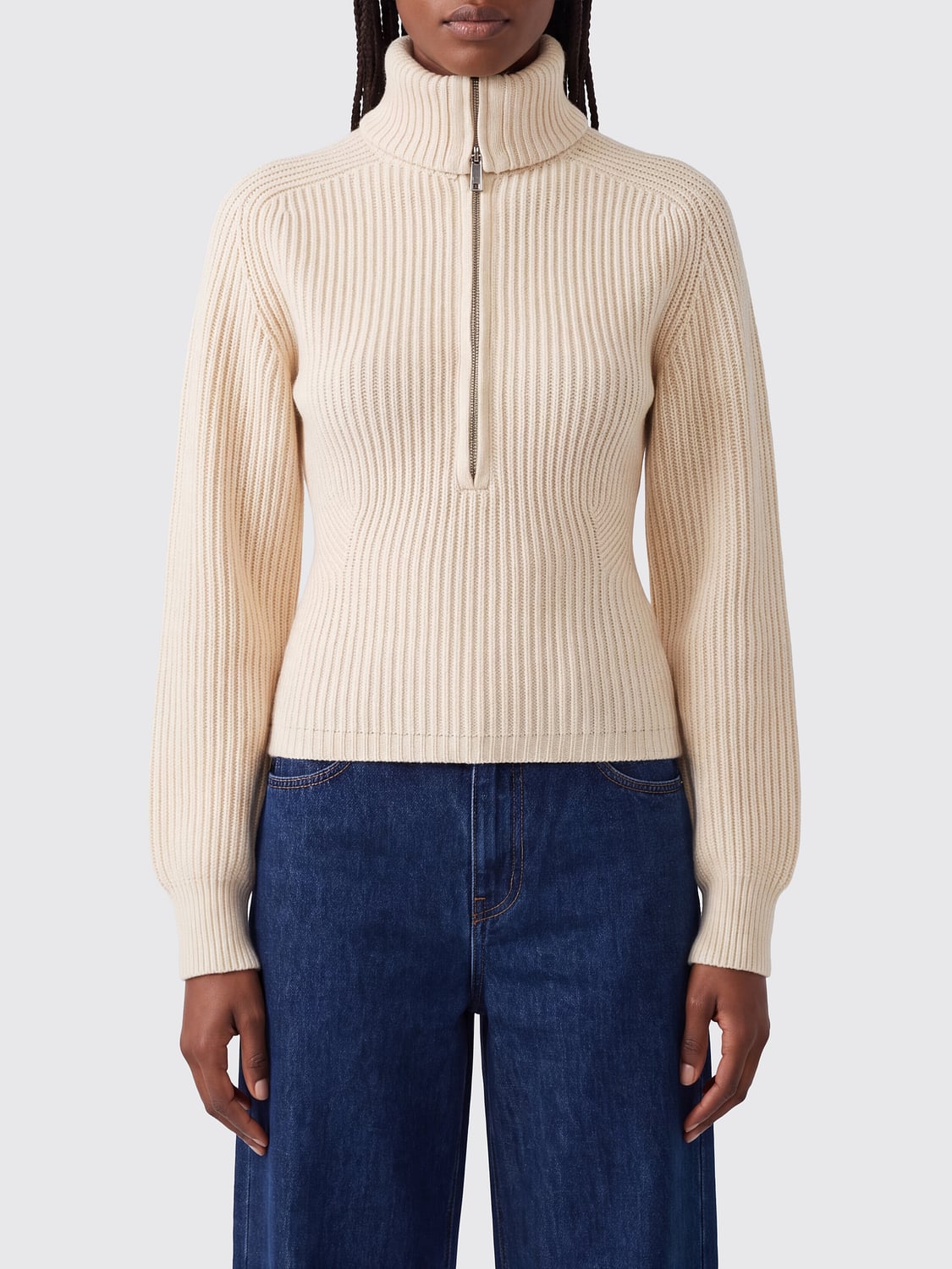 ANINE BING PULLOVER: Pullover damen Anine Bing, Weiß - Img 1