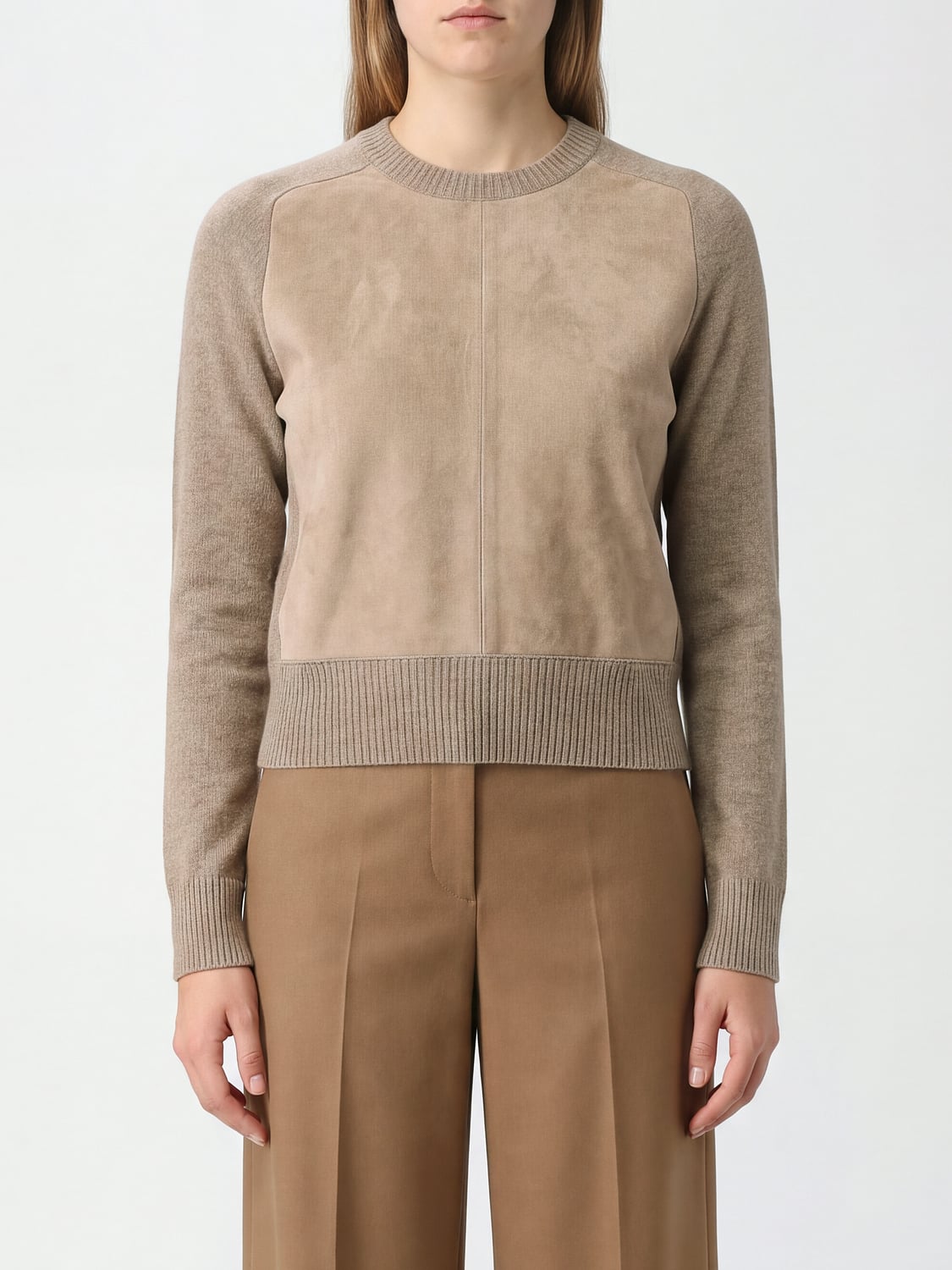 MAX MARA JERSEY: Jersey mujer Max Mara, Gris - Img 1