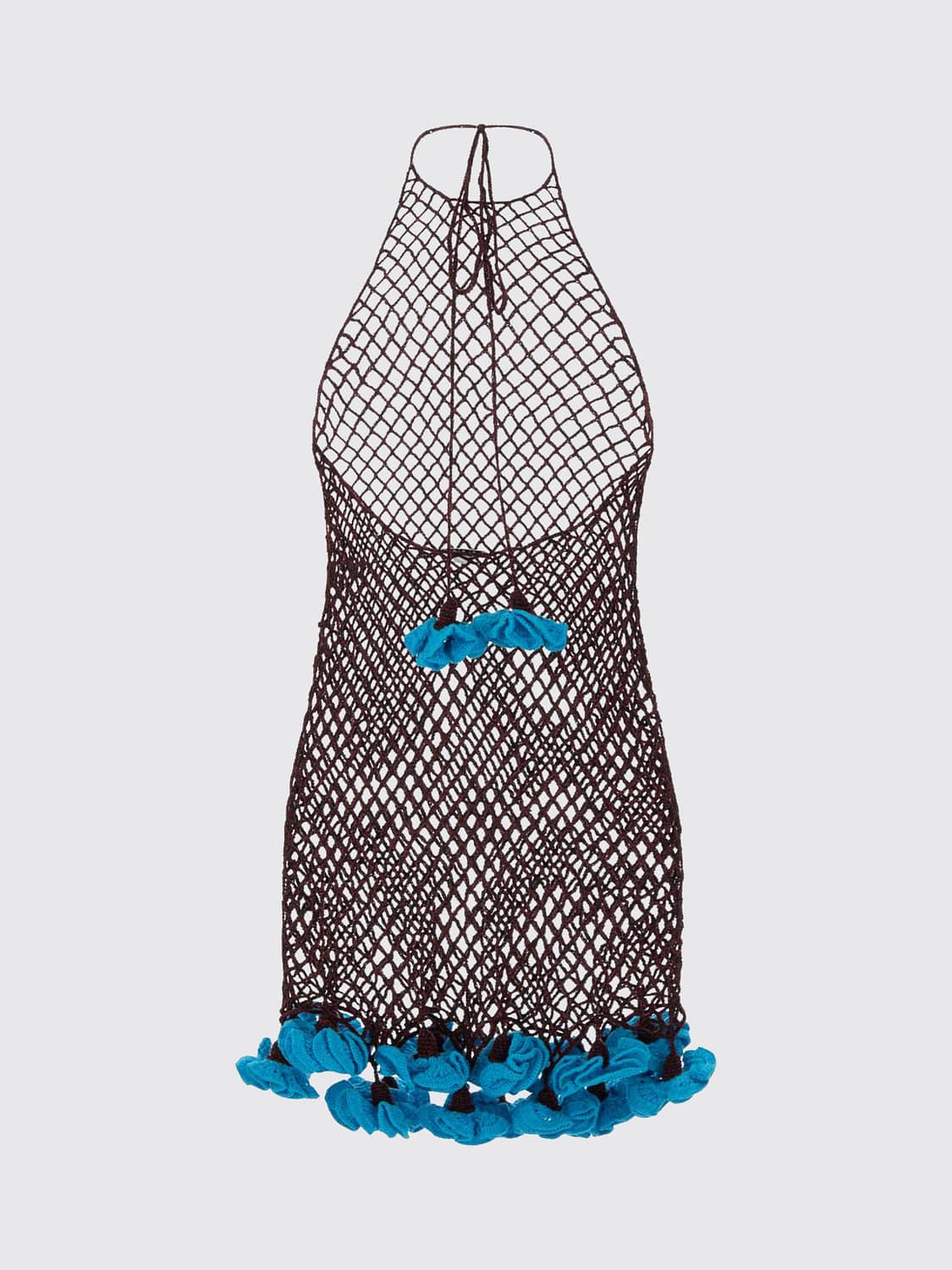 ALAÏA KLEID: Kleid damen AlaÏa, Burgunderrot - Img 2