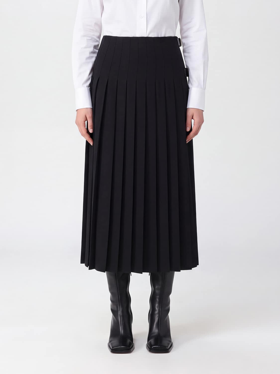 BURBERRY GONNA: Gonna donna Burberry, Nero - Img 1