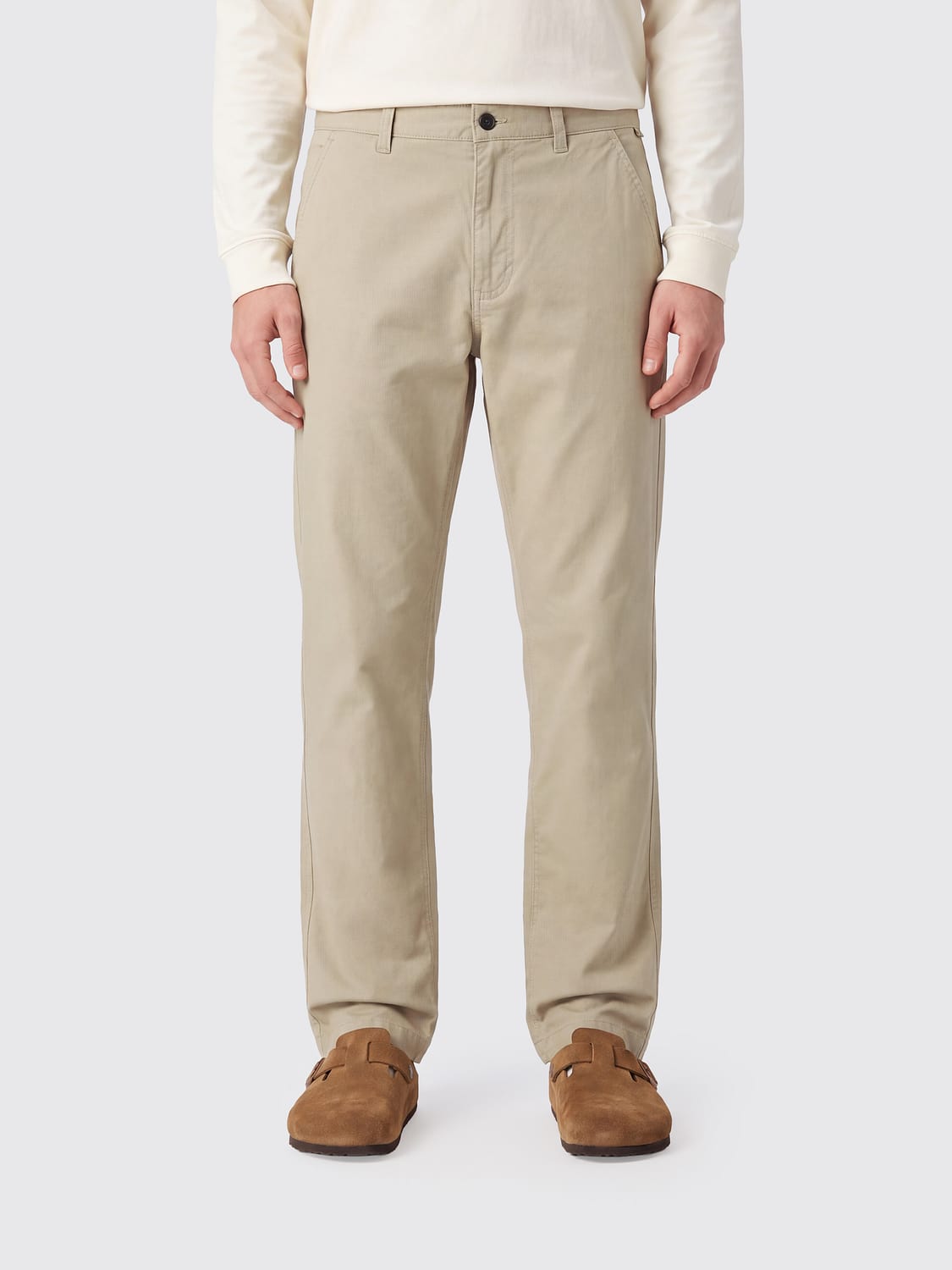 BURBERRY PANTS: Pants men Burberry, Beige - Img 1