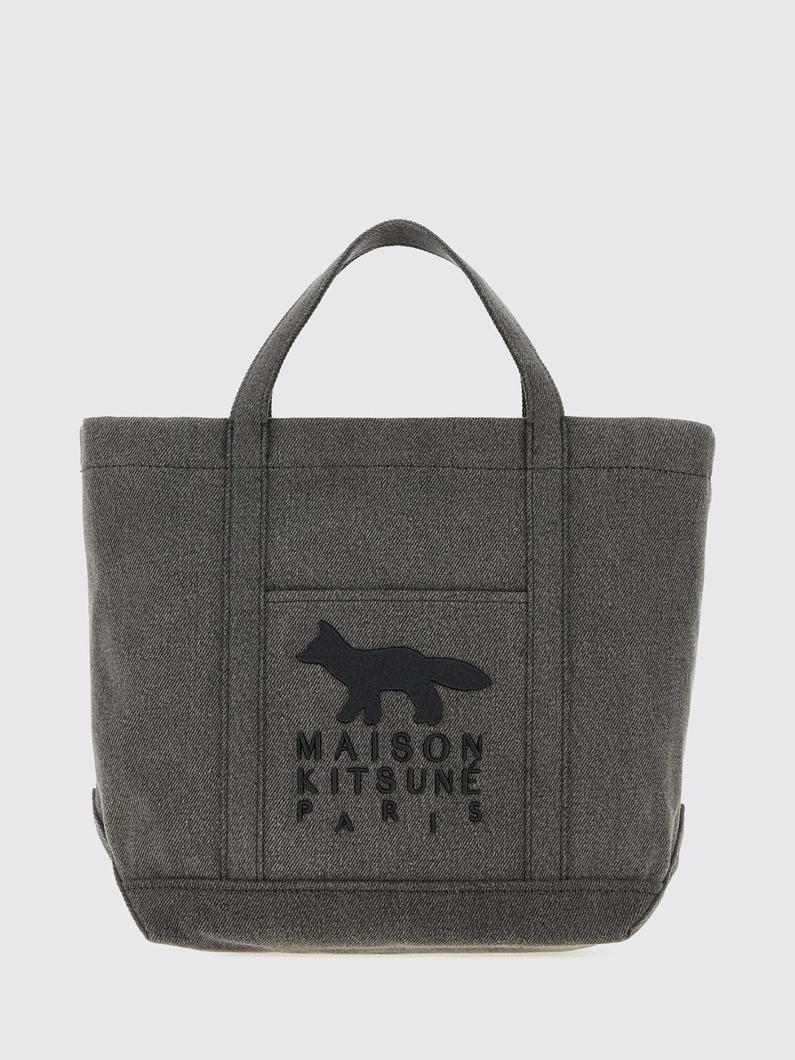 MAISON KITSUNÉ BAG: Bag men Maison KitsunÉ, Black - Img 1