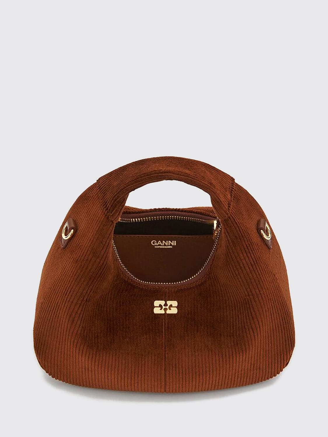 GANNI HANDBAG: Handbag woman Ganni, Ivory - Img 3