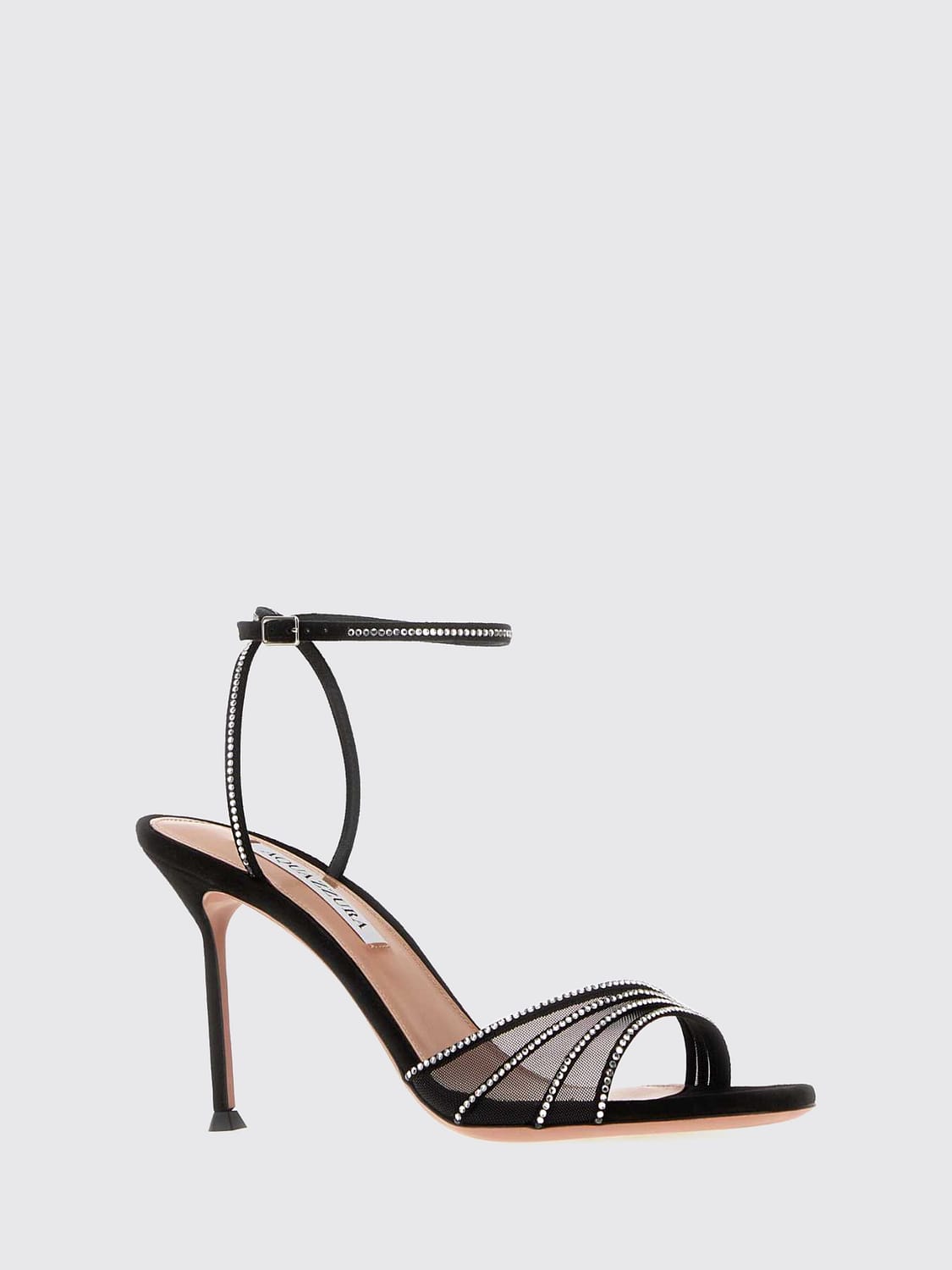 AQUAZZURA SANDALEN MIT ABSATZ: Sandalen mit absatz damen Aquazzura, Schwarz - Img 2