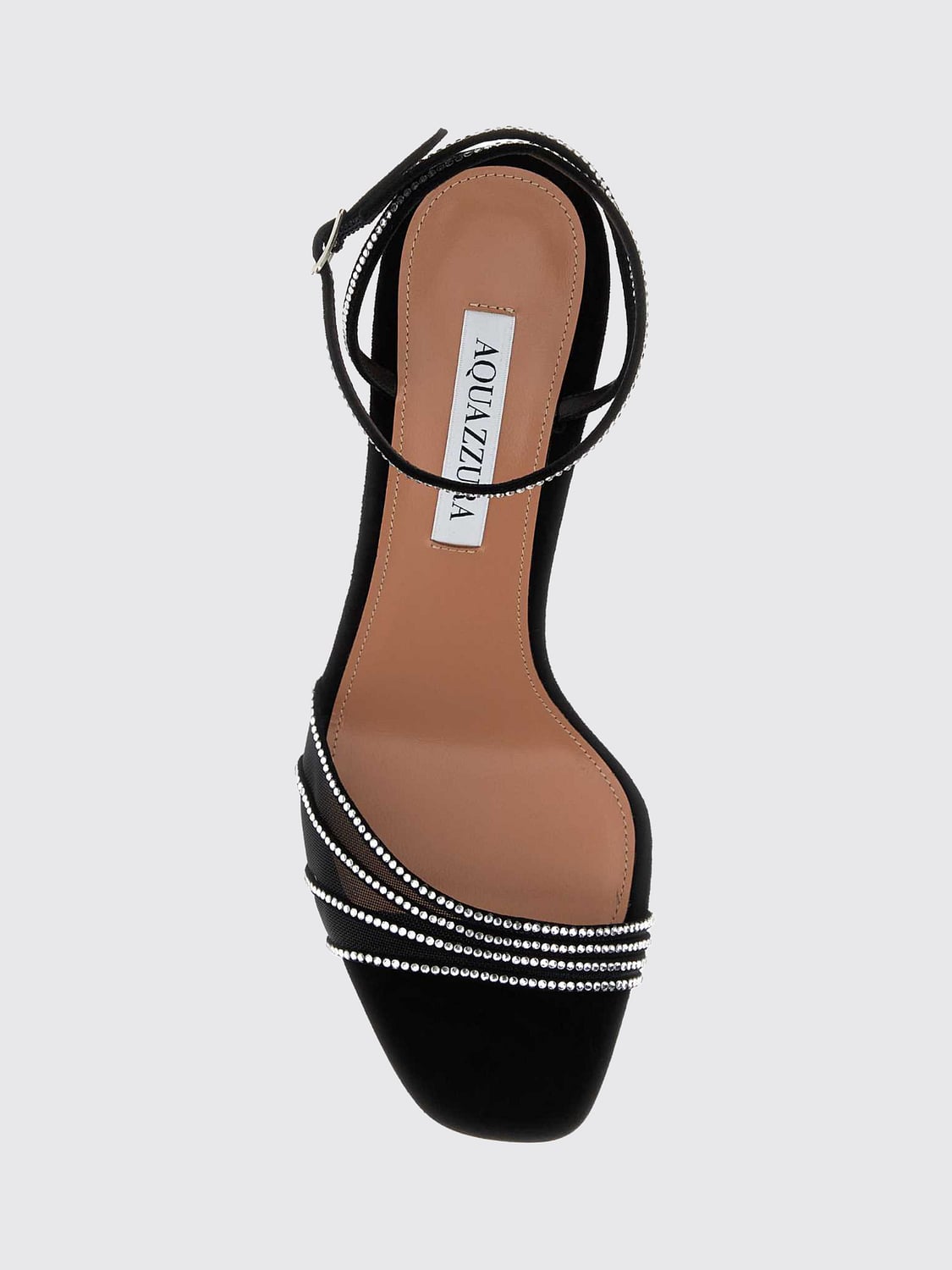 AQUAZZURA SANDALEN MIT ABSATZ: Sandalen mit absatz damen Aquazzura, Schwarz - Img 3