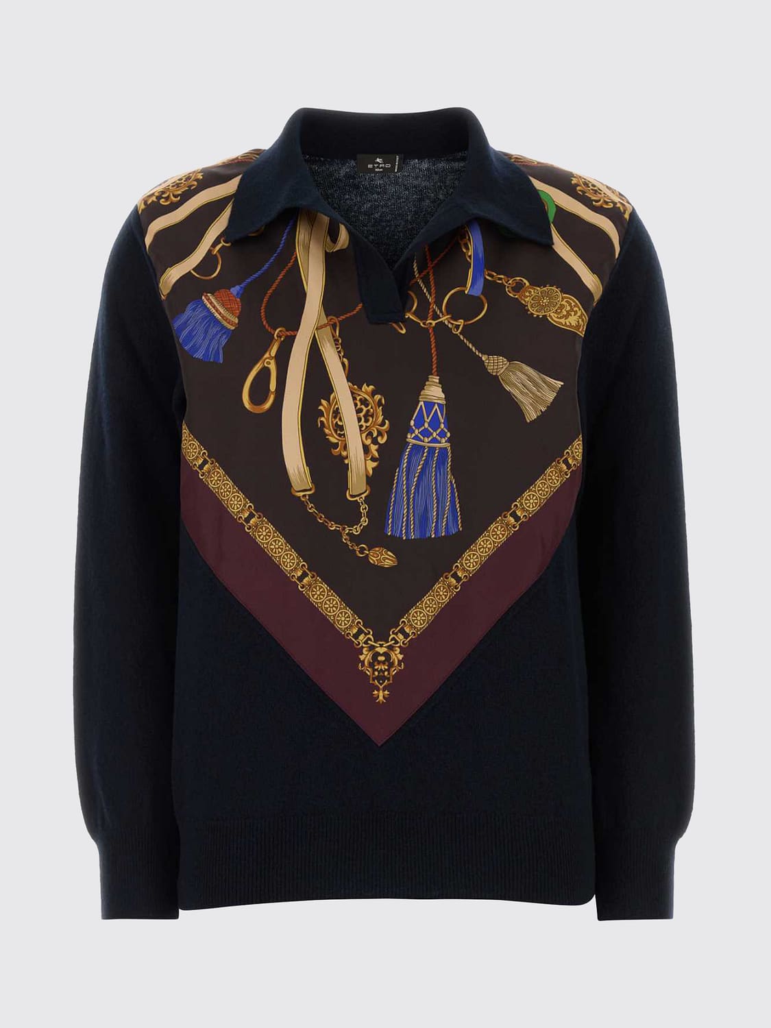 ETRO POLO: Polo damen Etro, Bunt - Img 2