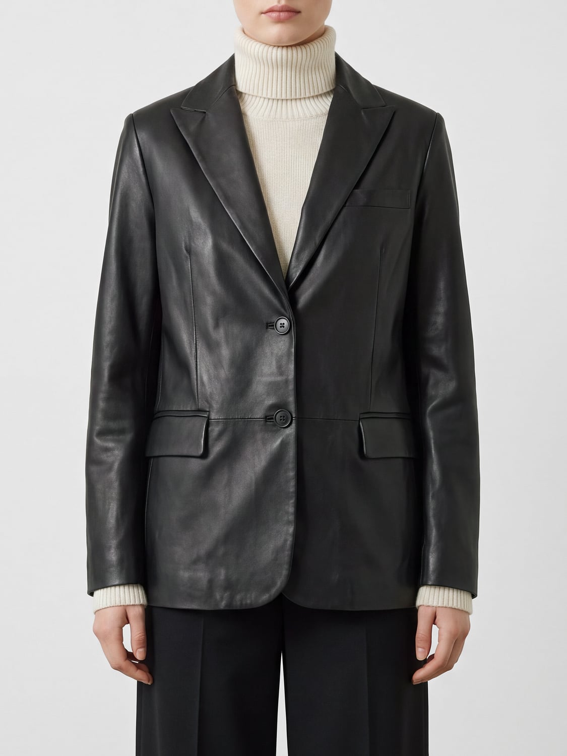 SALVATORE SANTORO CHAQUETA: Chaqueta mujer Salvatore Santoro, Negro - Img 1