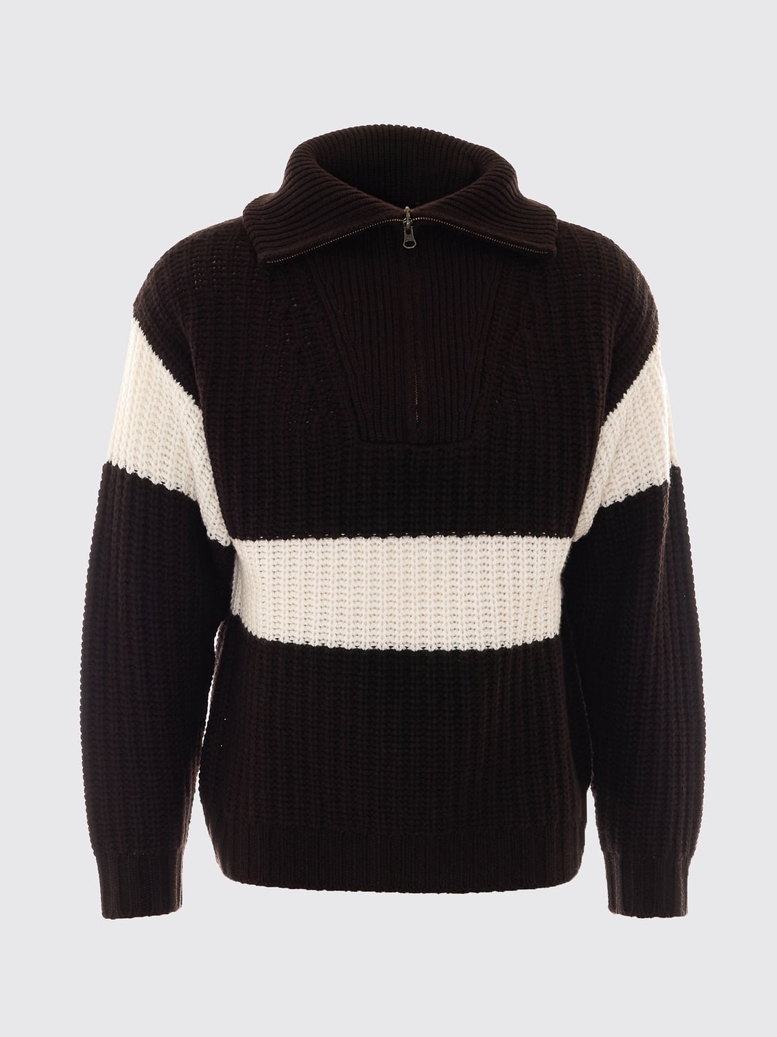LISA YANG SWEATER: Sweater men Lisa Yang, Brown - Img 2
