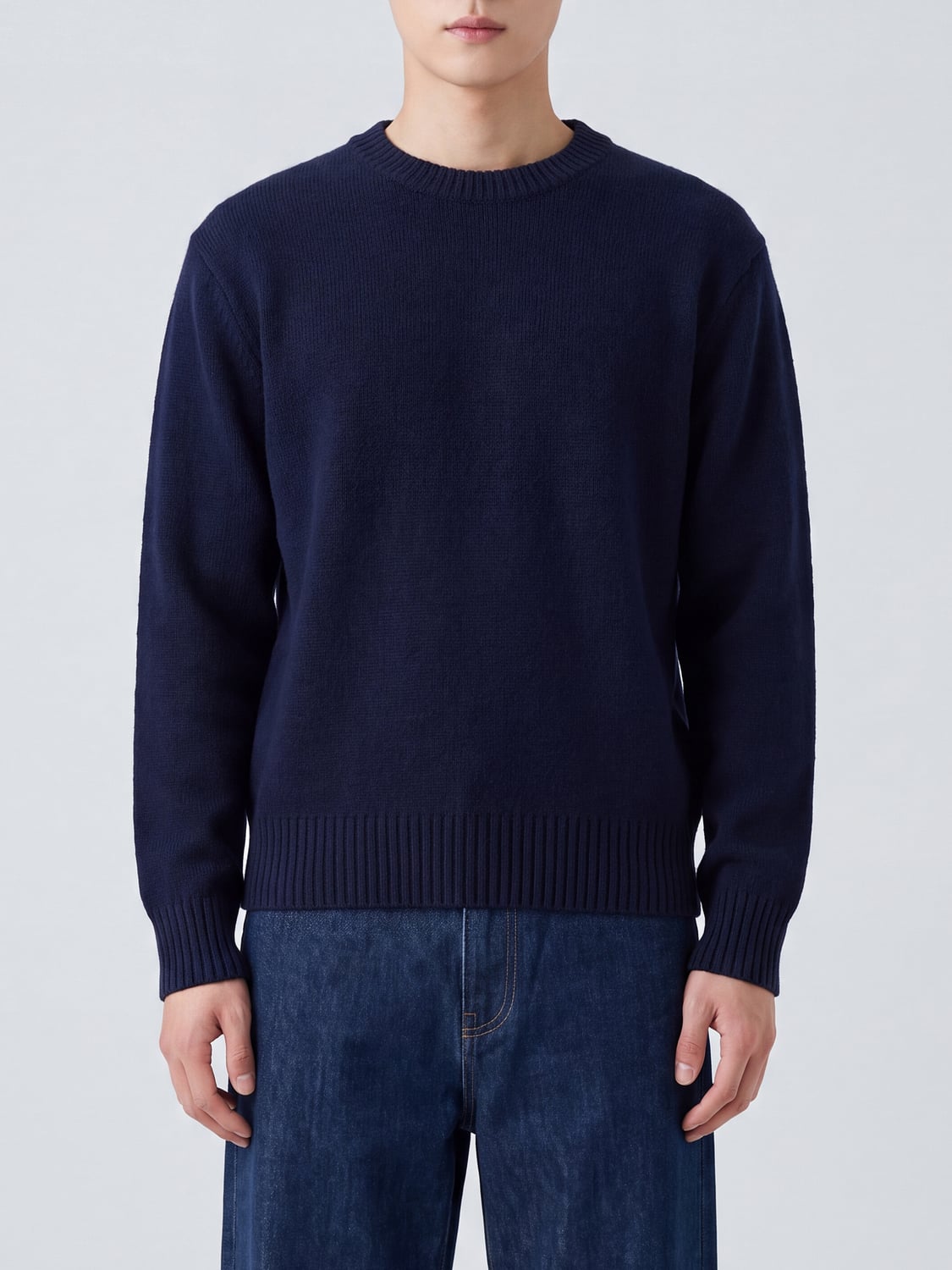LISA YANG SWEATER: Sweater men Lisa Yang, Blue - Img 1