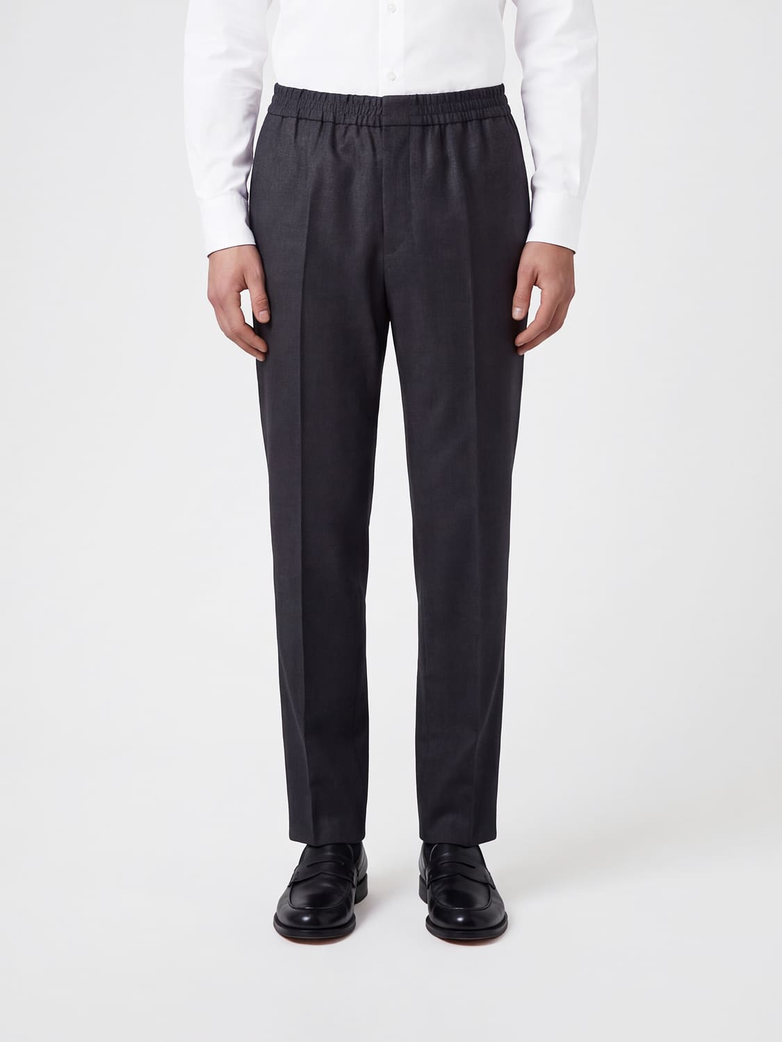 AMI PARIS PANTS: Pants men Ami Paris, Charcoal - Img 1