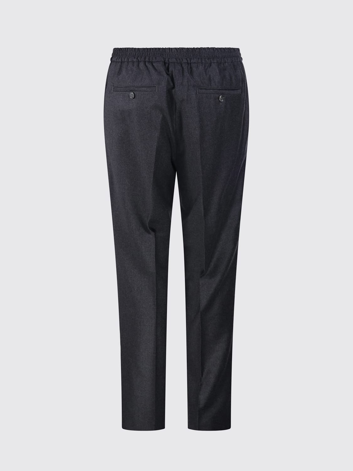 AMI PARIS PANTS: Pants men Ami Paris, Charcoal - Img 3