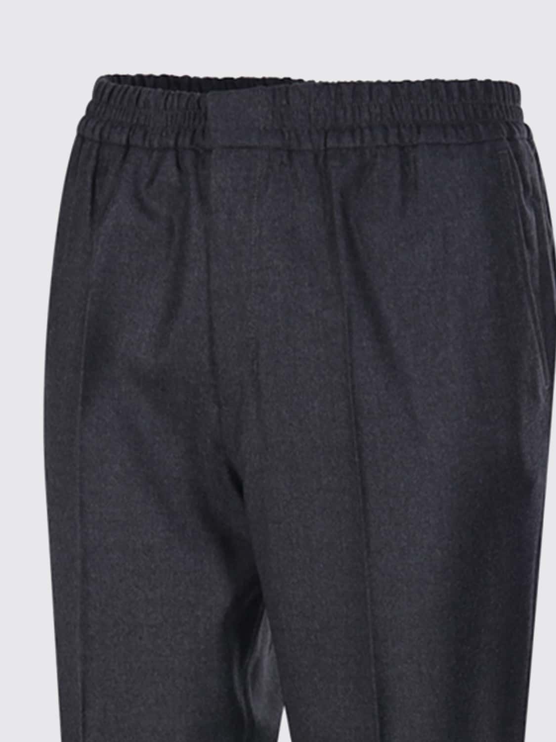 AMI PARIS PANTS: Pants men Ami Paris, Charcoal - Img 4