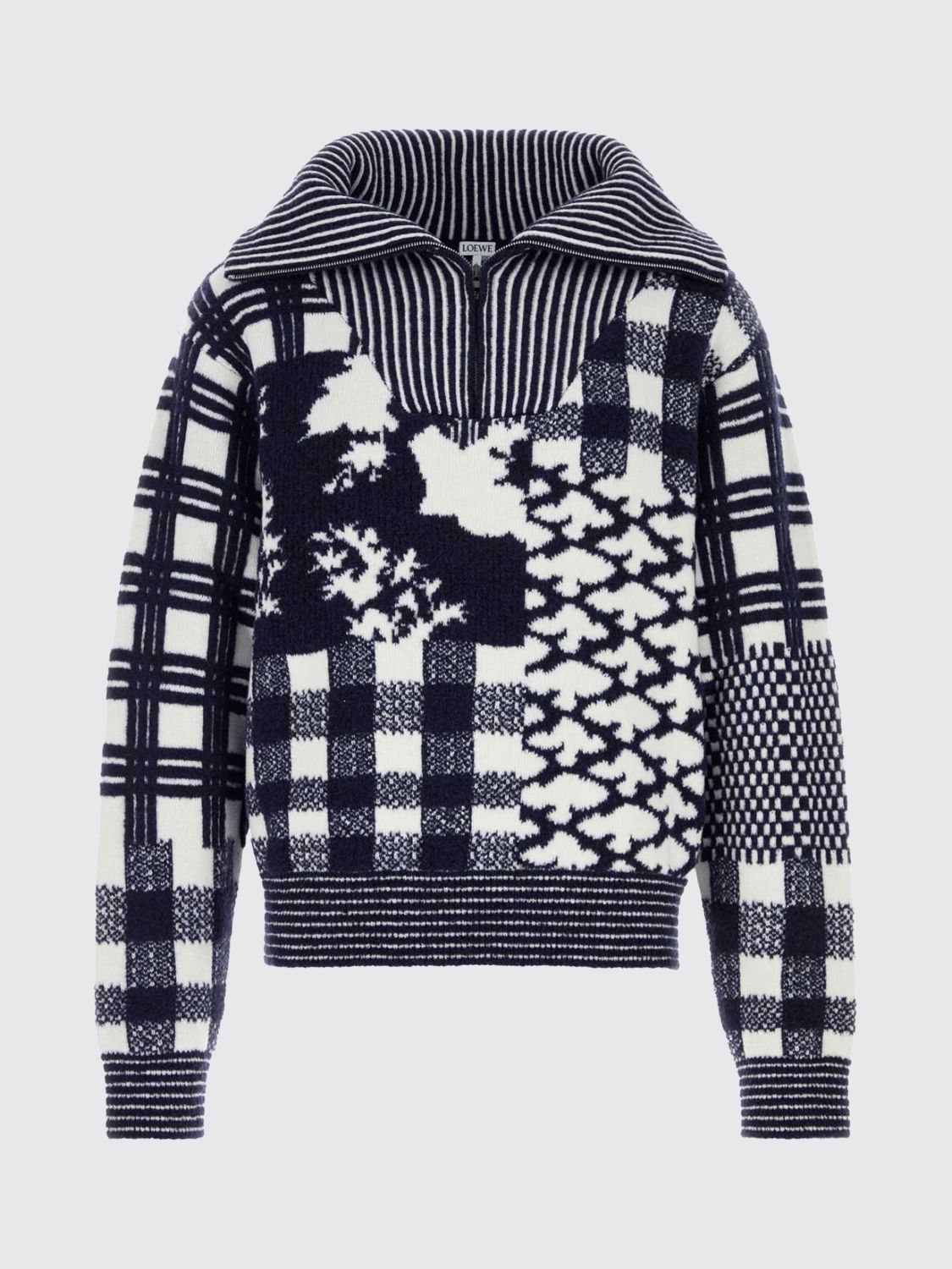 LOEWE SWEATER: Sweater men Loewe, Navy - Img 2