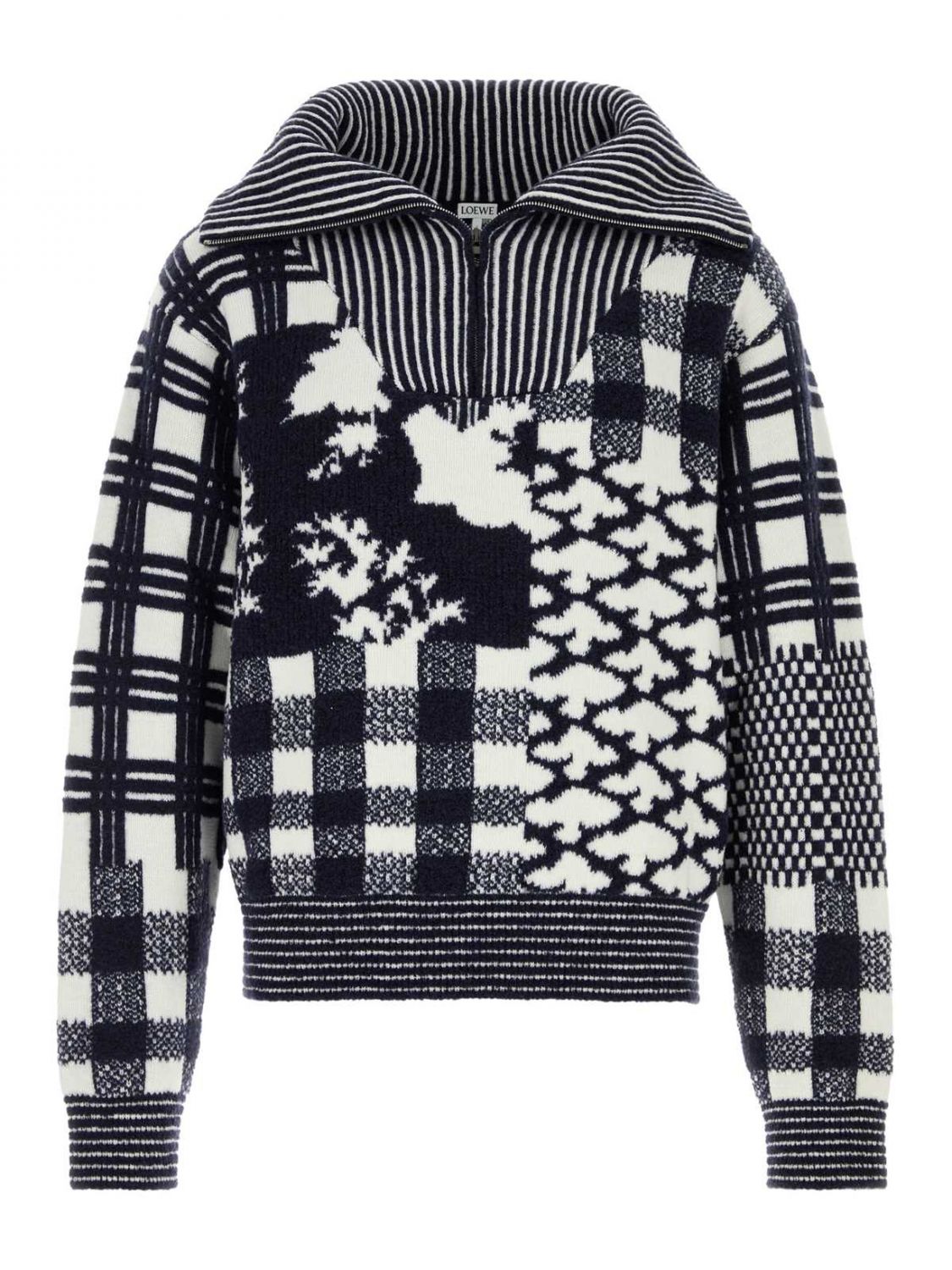 LOEWE SWEATER: Sweater men Loewe, Navy - Img 4