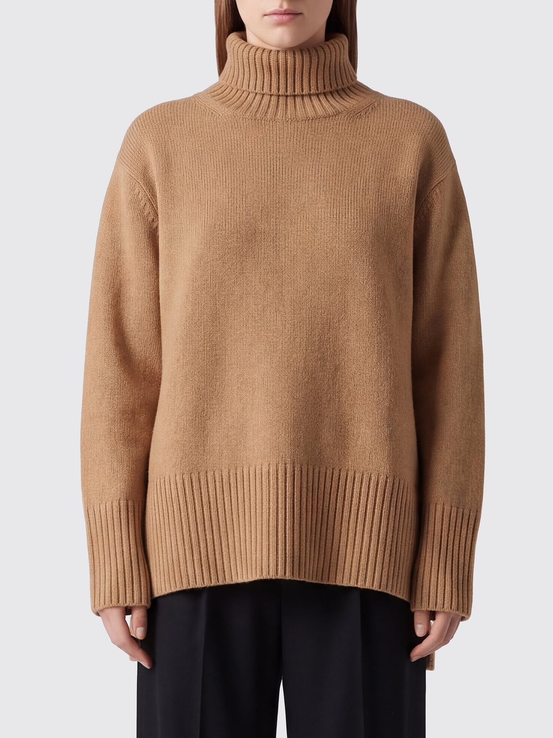 CALVIN KLEIN SWEATSHIRT: Sweatshirt damen Calvin Klein, Braun - Img 1