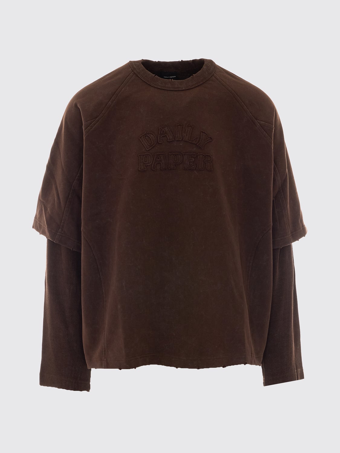 DAILY PAPER SWEATSHIRT: Sweatshirt herren Daily Paper, Braun - Img 2