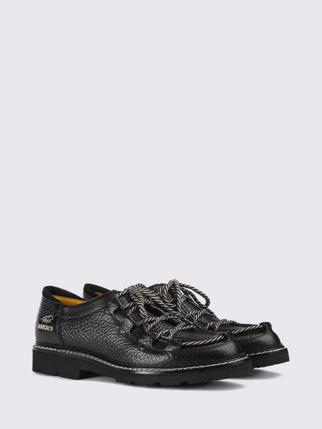 DOUCAL'S BROGUE SHOES: Brogue shoes men Doucal's, Black - Img 2