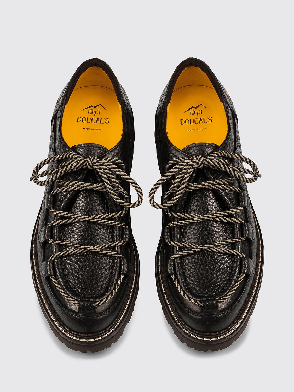 DOUCAL'S SCARPE STRINGATE: Scarpe stringate uomo Doucal's, Moro - Img 3