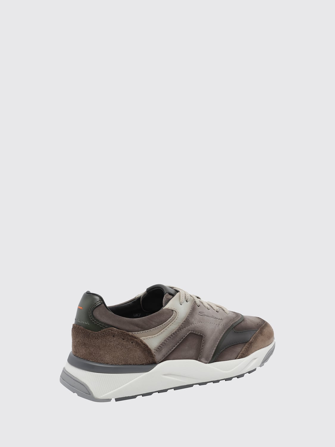 SANTONI SNEAKERS: Sneakers men Santoni, Brown - Img 4