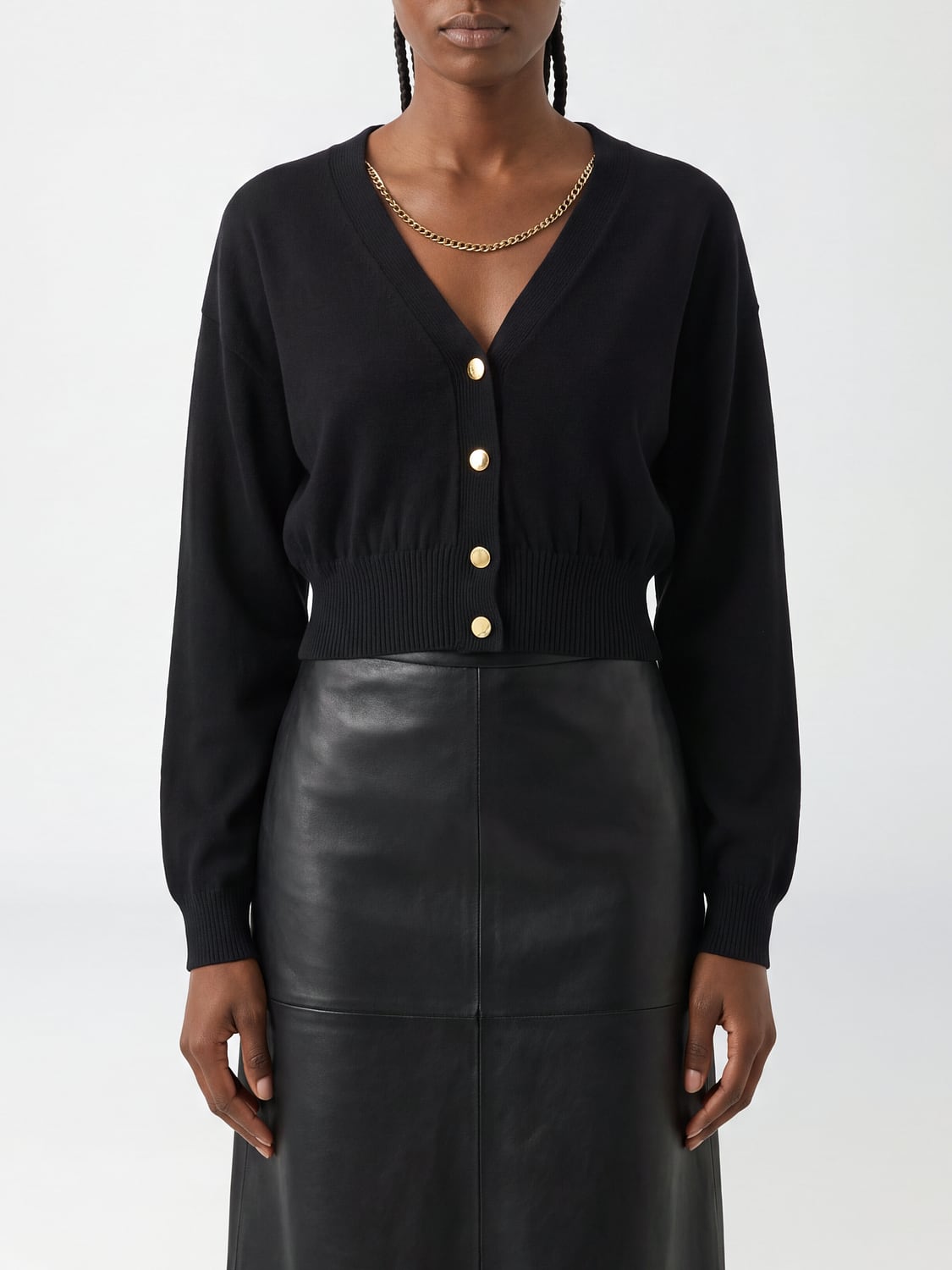 SPORTMAX PULLOVER: Pullover damen Sportmax, Schwarz - Img 1