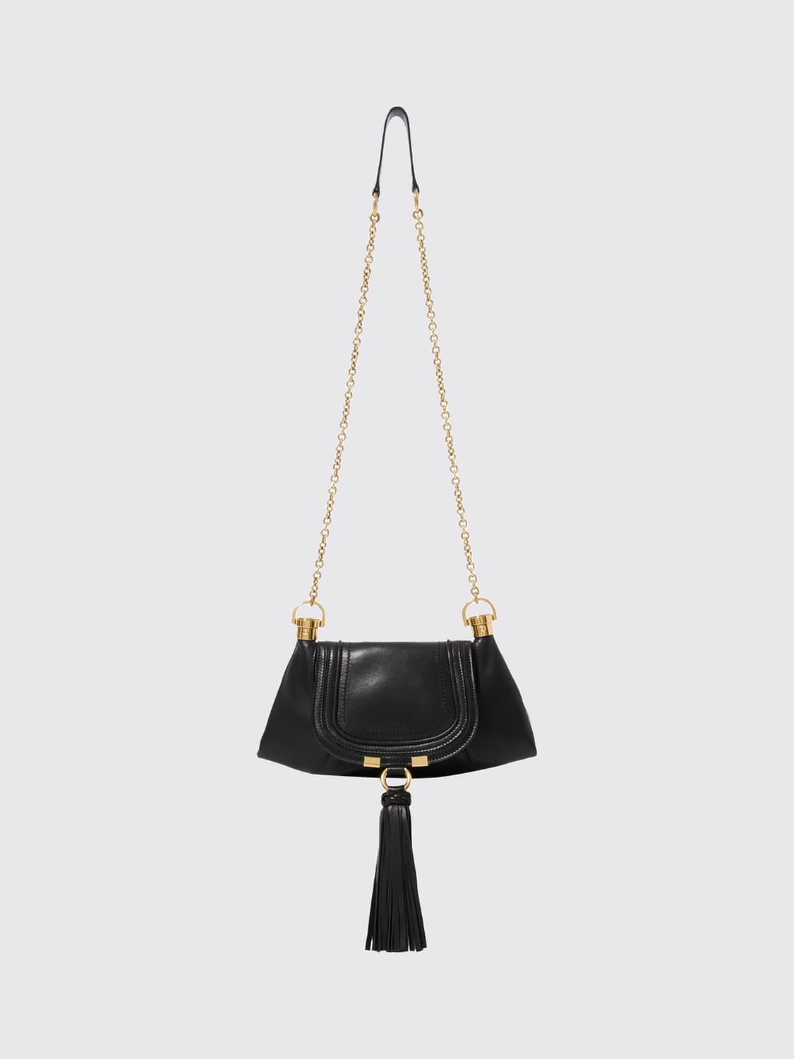 CHLOÉ BORSA A SPALLA: Borsa a spalla donna ChloÉ, Nero - Img 1