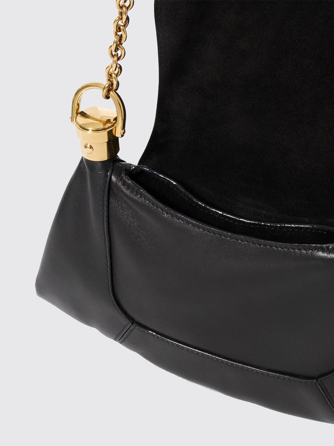 CHLOÉ BORSA A SPALLA: Borsa a spalla donna ChloÉ, Nero - Img 4