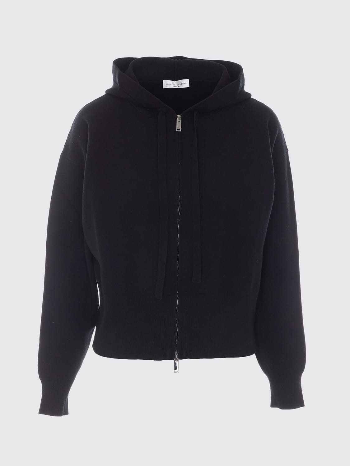 ROBERTO COLLINA SWEATSHIRT: Sweatshirt damen Roberto Collina, Schwarz - Img 2