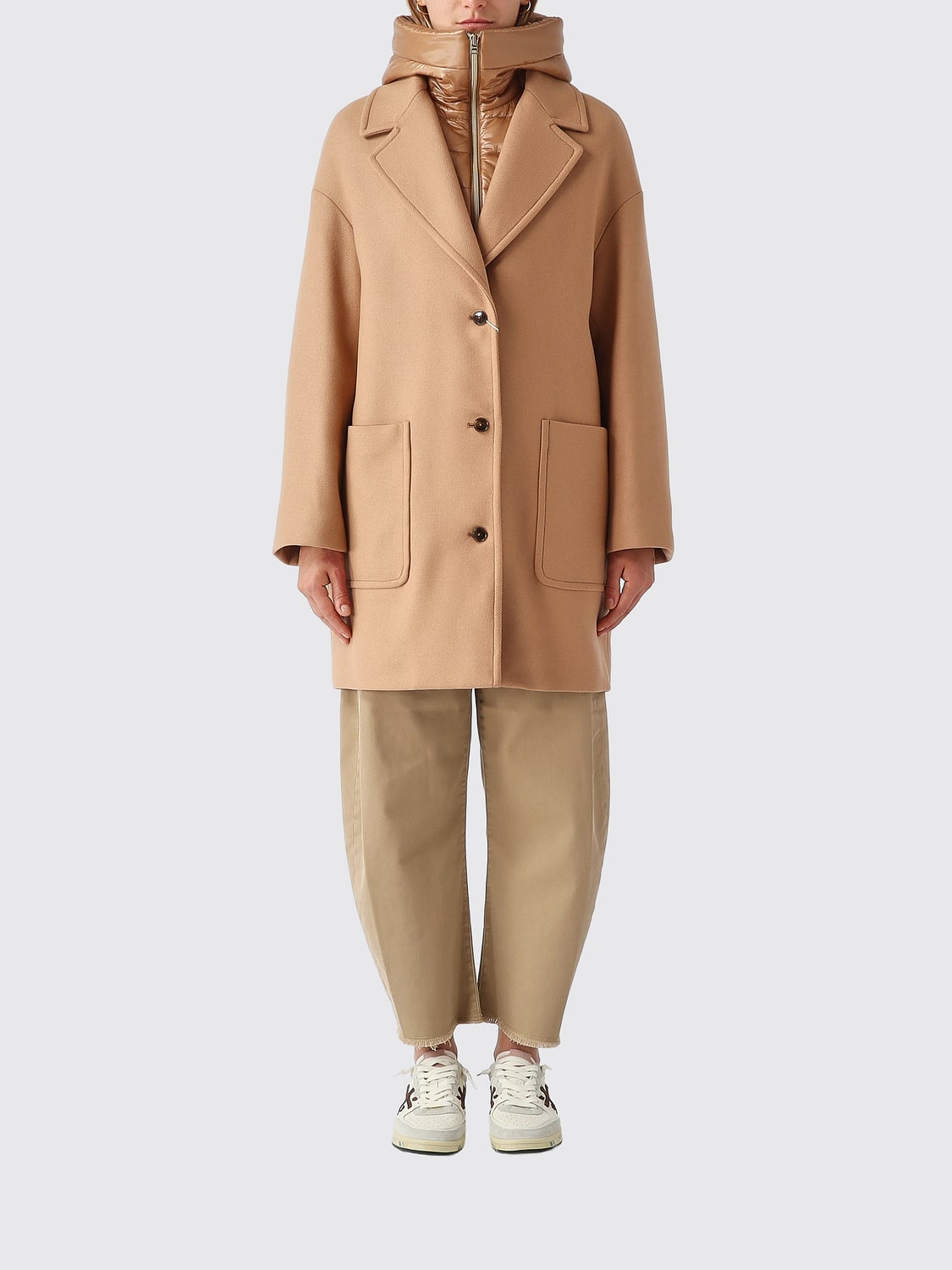HERNO MANTEL: Mantel damen Herno, Camel - Img 1