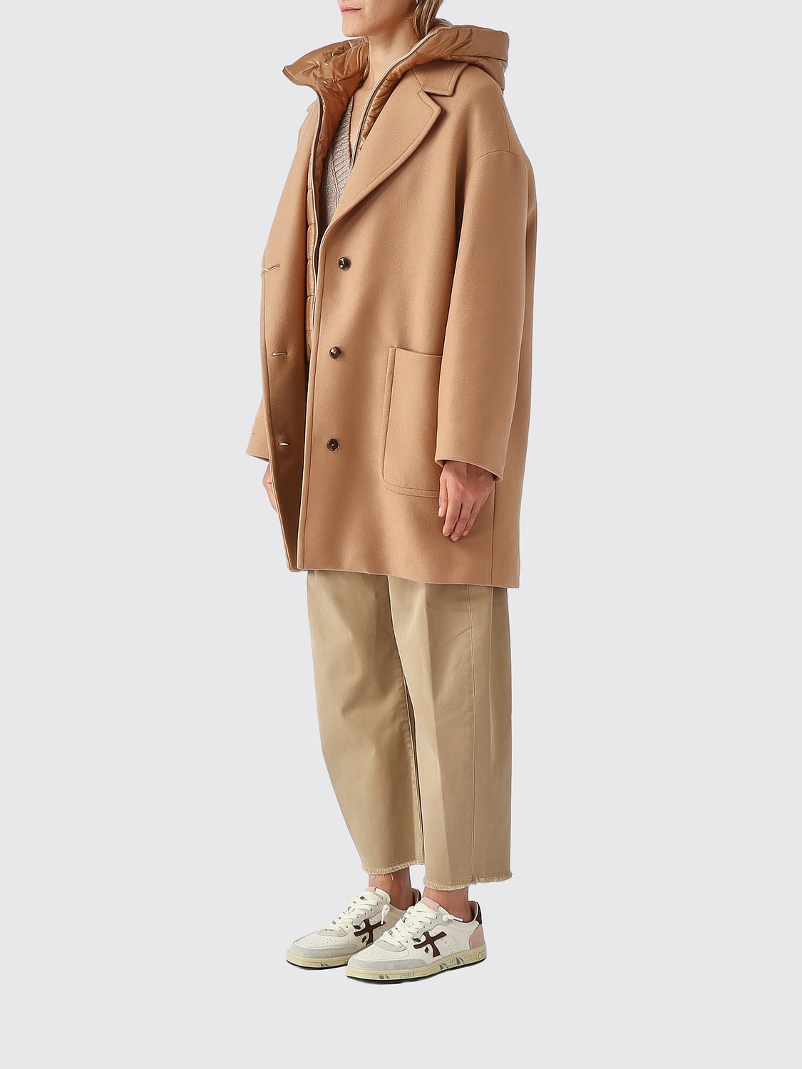 HERNO MANTEL: Mantel damen Herno, Camel - Img 3
