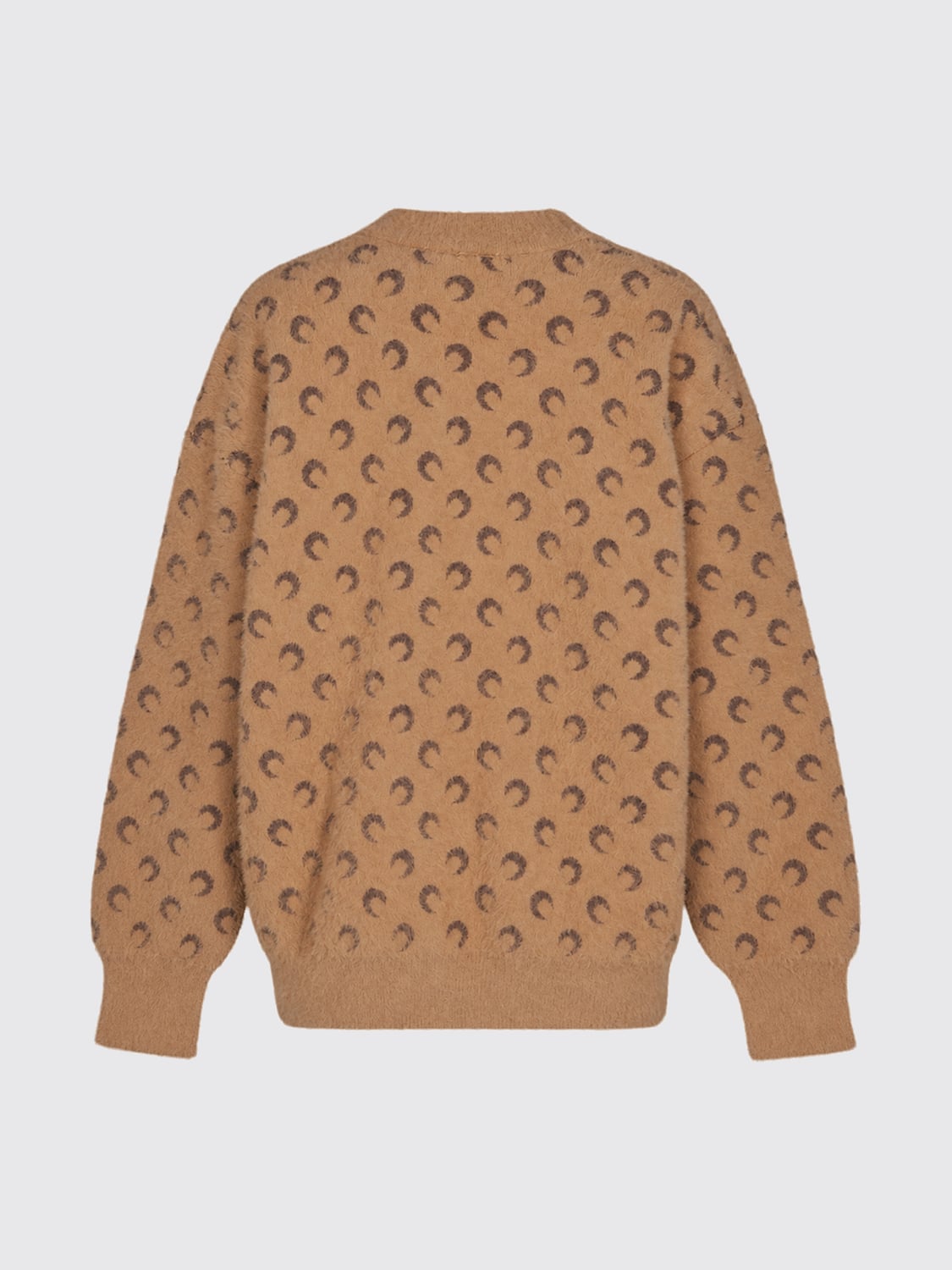 MARINE SERRE PULLOVER: Pullover damen Marine Serre, Beige - Img 3