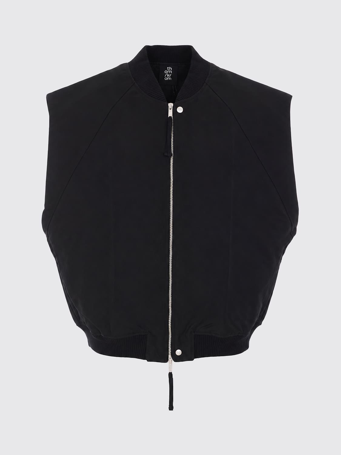 THOM KROM SUIT VEST: Suit vest men Thom Krom, Black - Img 2