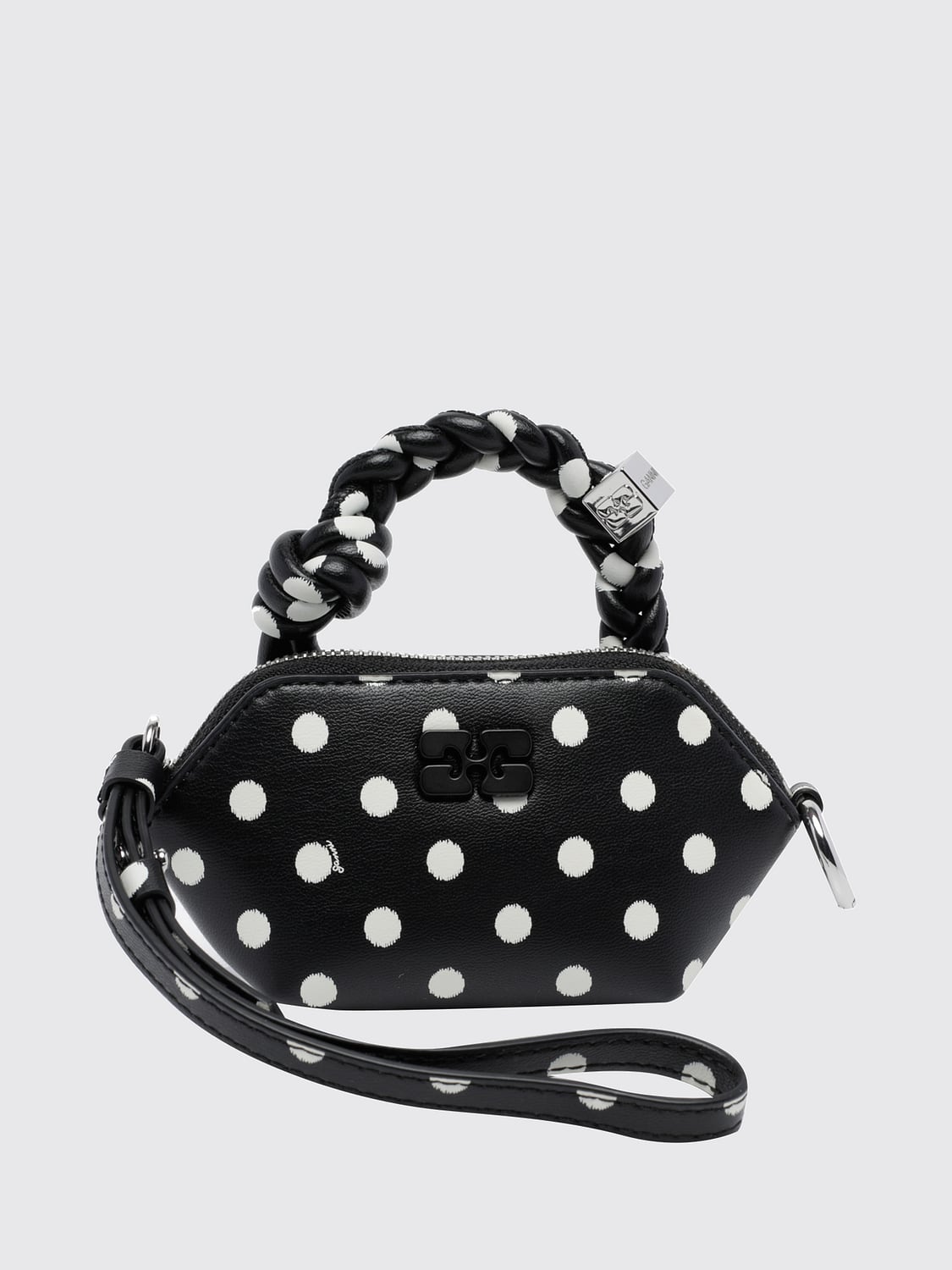 GANNI HANDBAG: Handbag woman Ganni, Black - Img 1