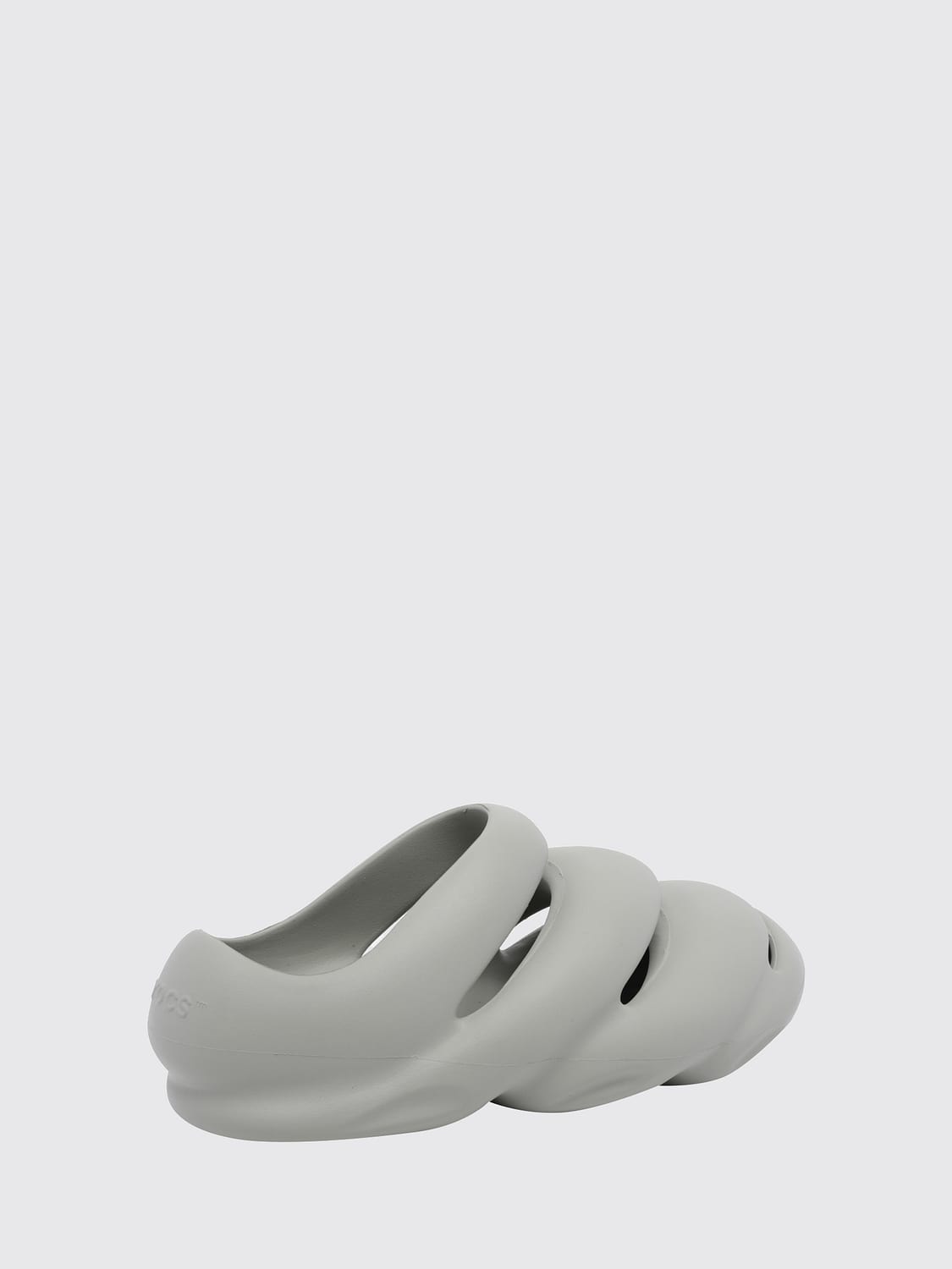 CROCS SANDALS: Sandals men Crocs, Grey - Img 4