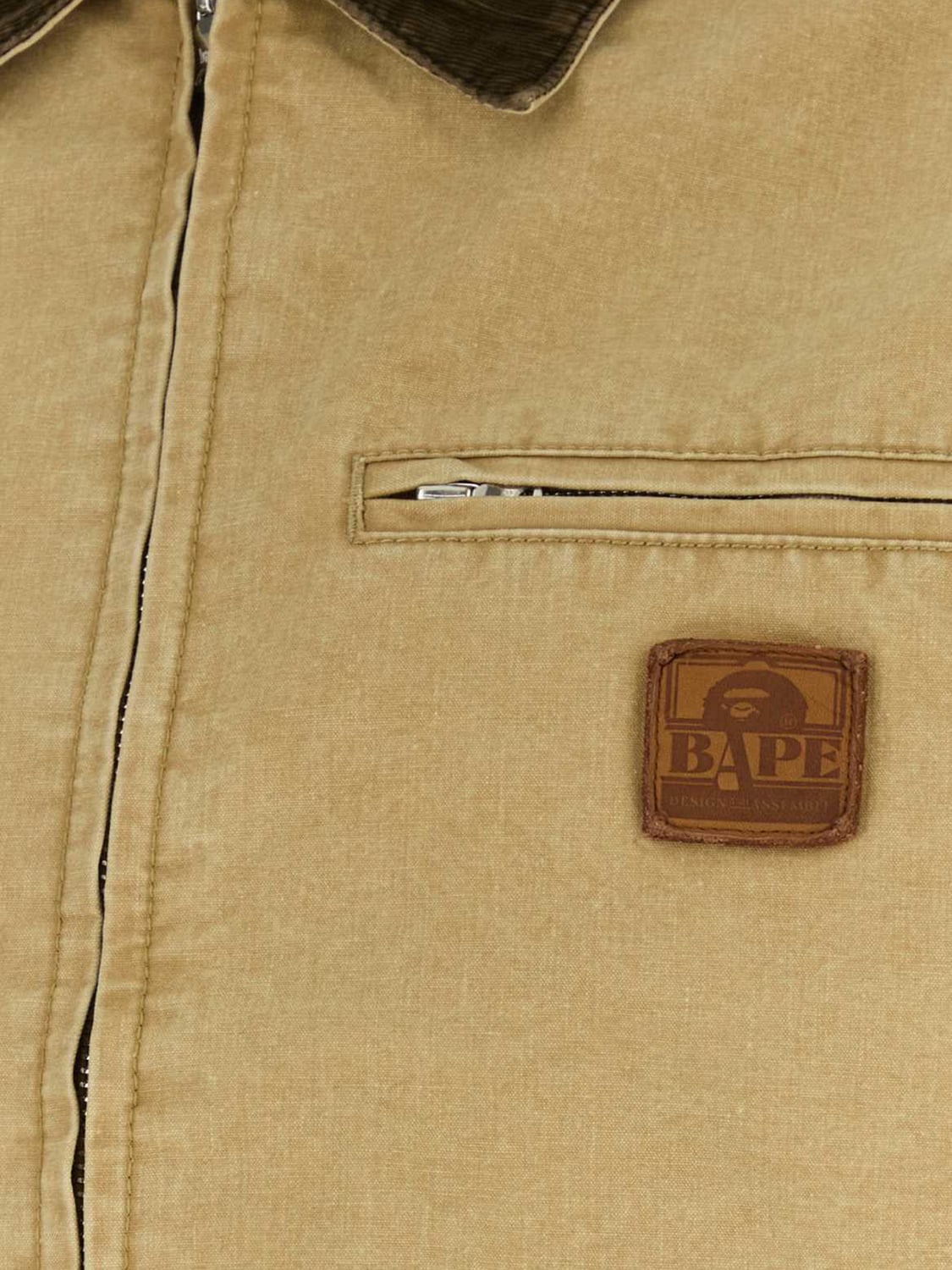 BAPE JACKET: Jacket men Bape, Beige - Img 4
