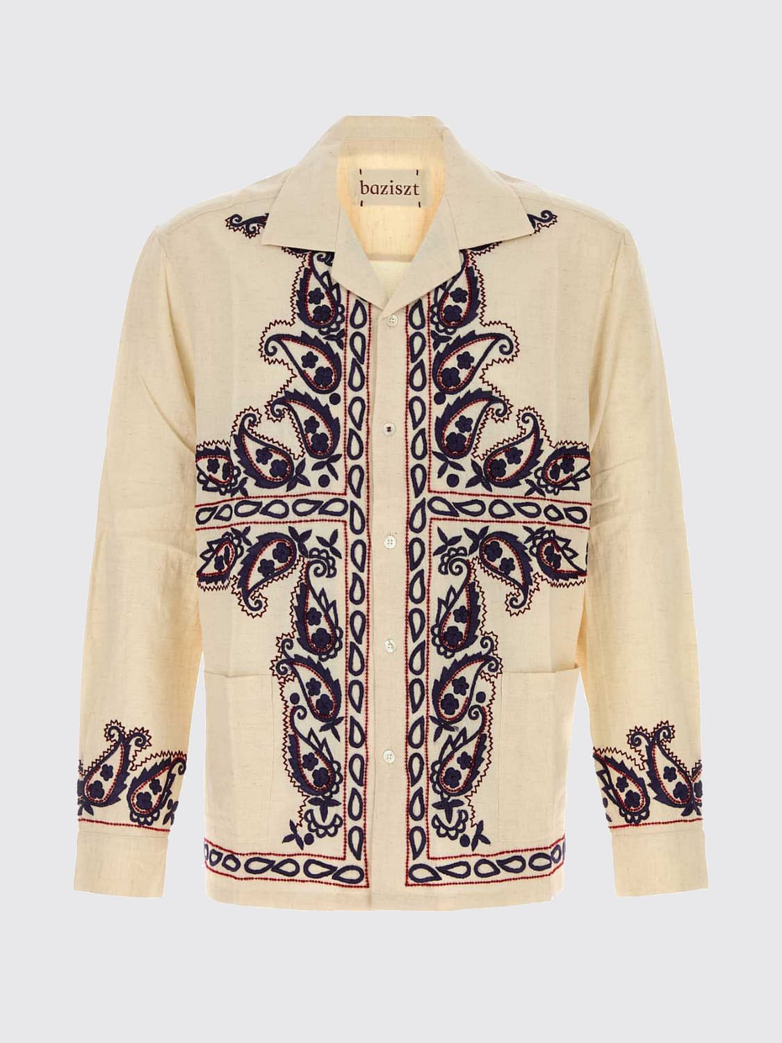 BAZISZT SHIRT: Shirt men Baziszt, Beige - Img 2